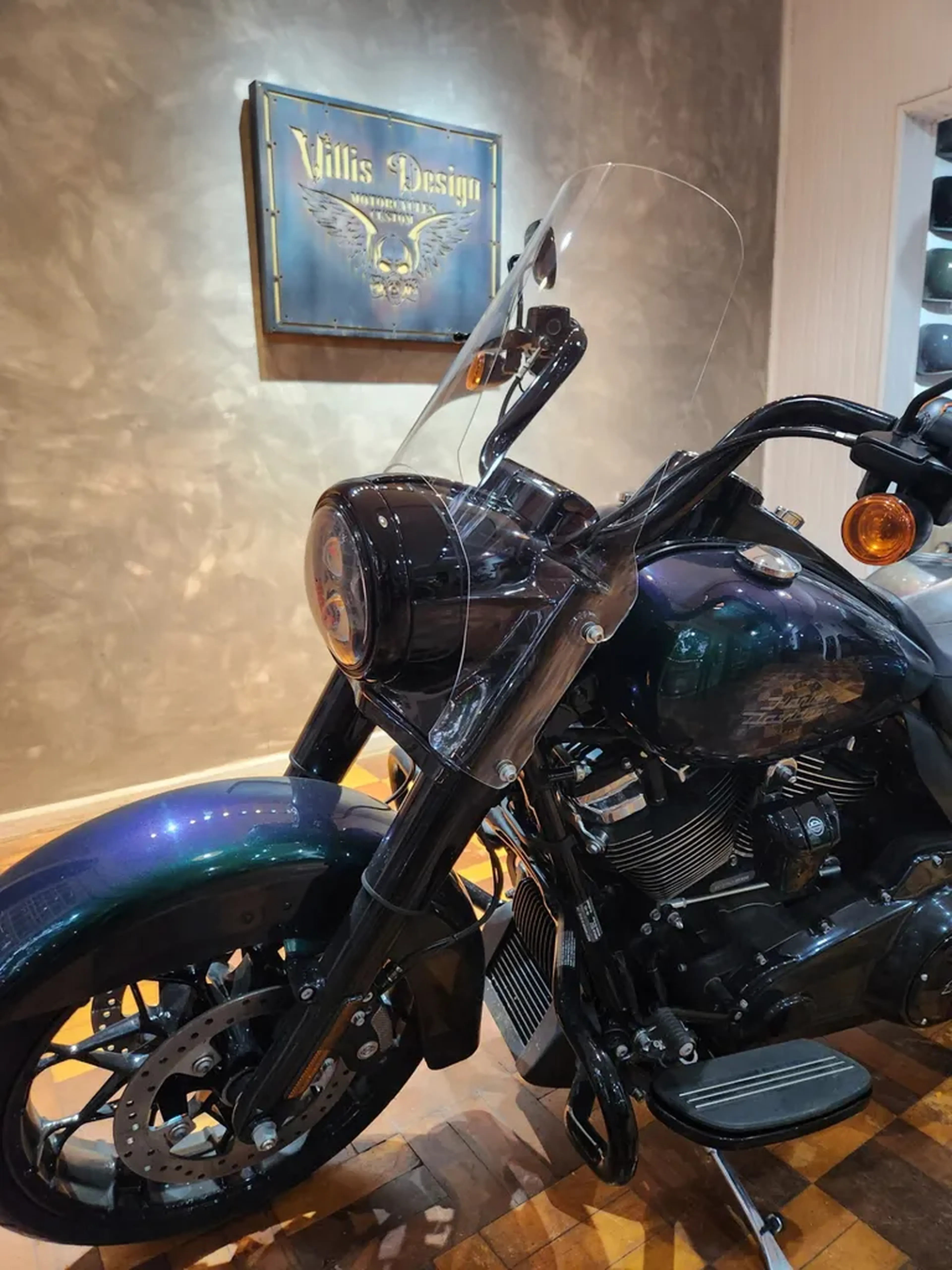 Fairing Road King Harley Davidson ( Para-brisa Cristal) imagem