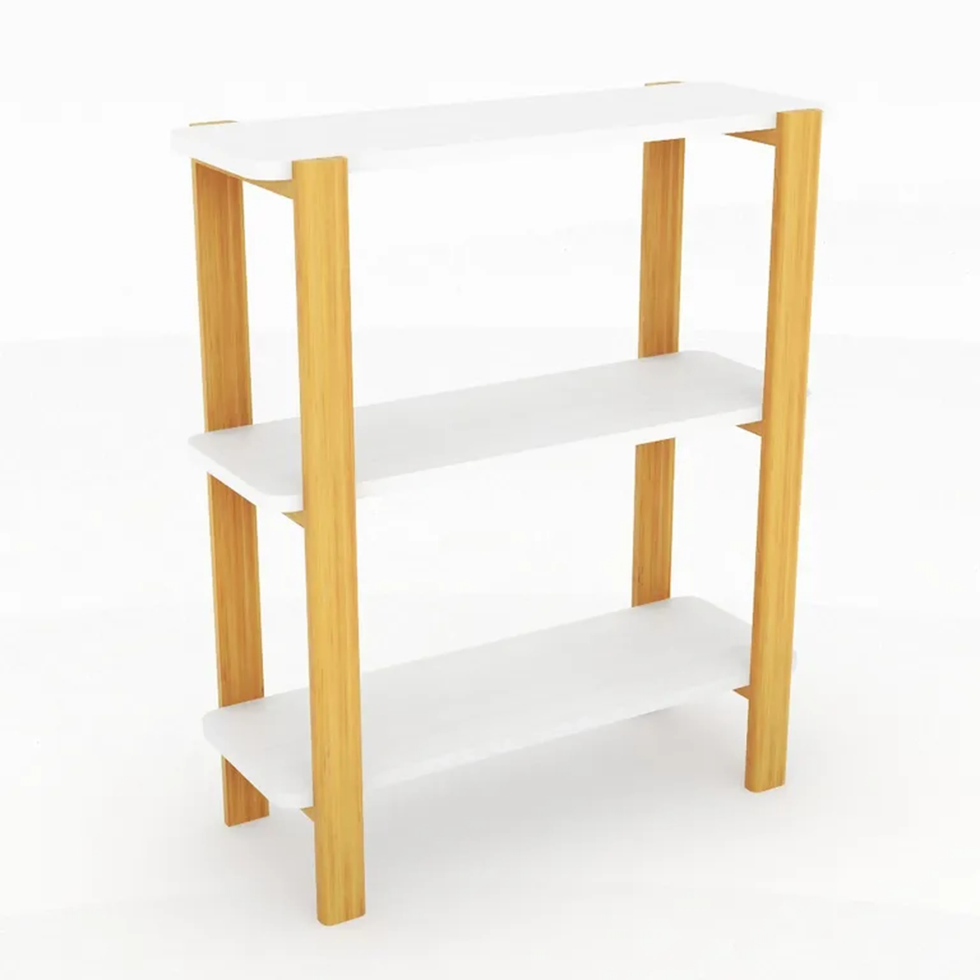 Estante de Pinus com prateleira de MDF imagem