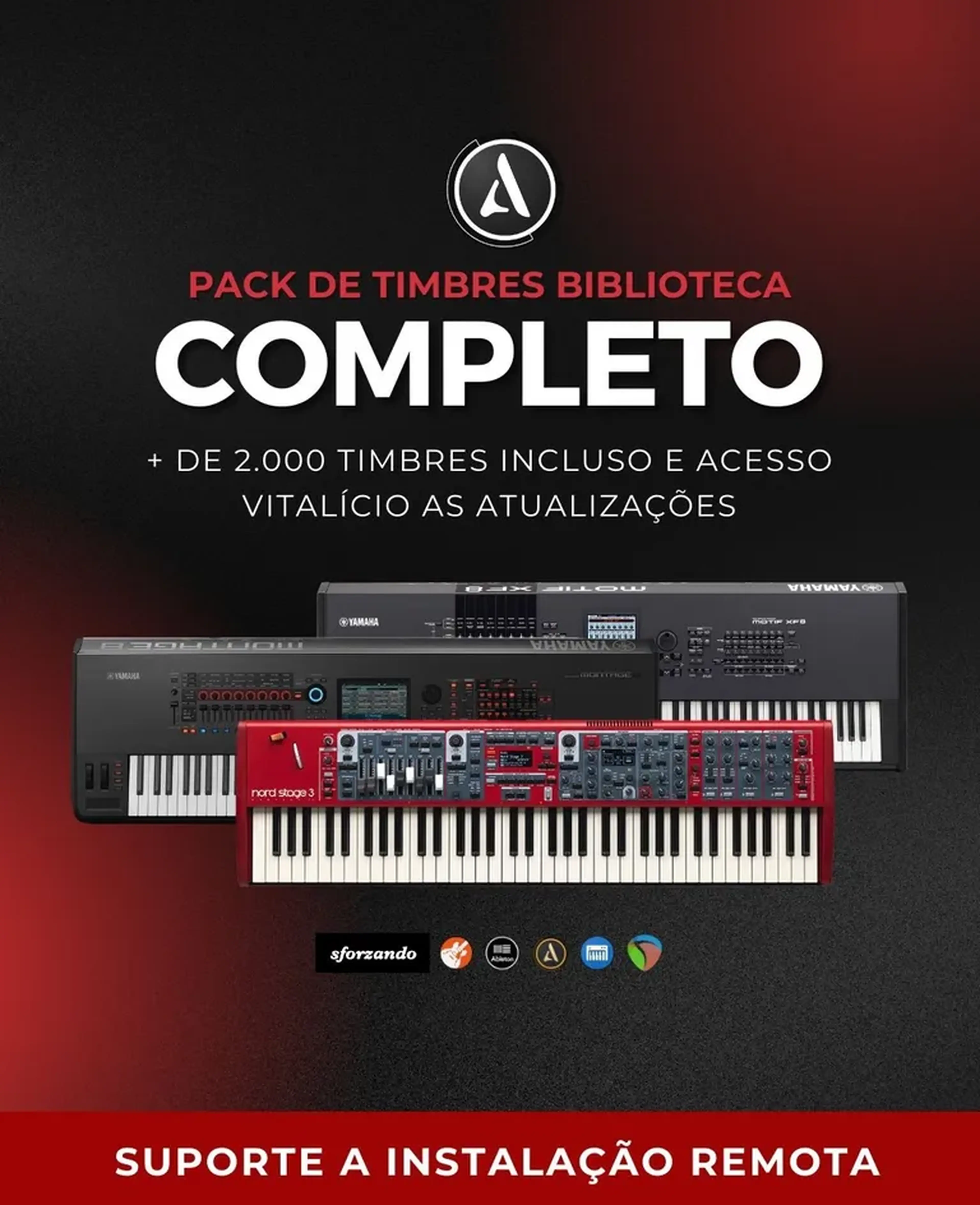 Biblioteca Completa + Instalação + Bônus Curso de teclado | imagem