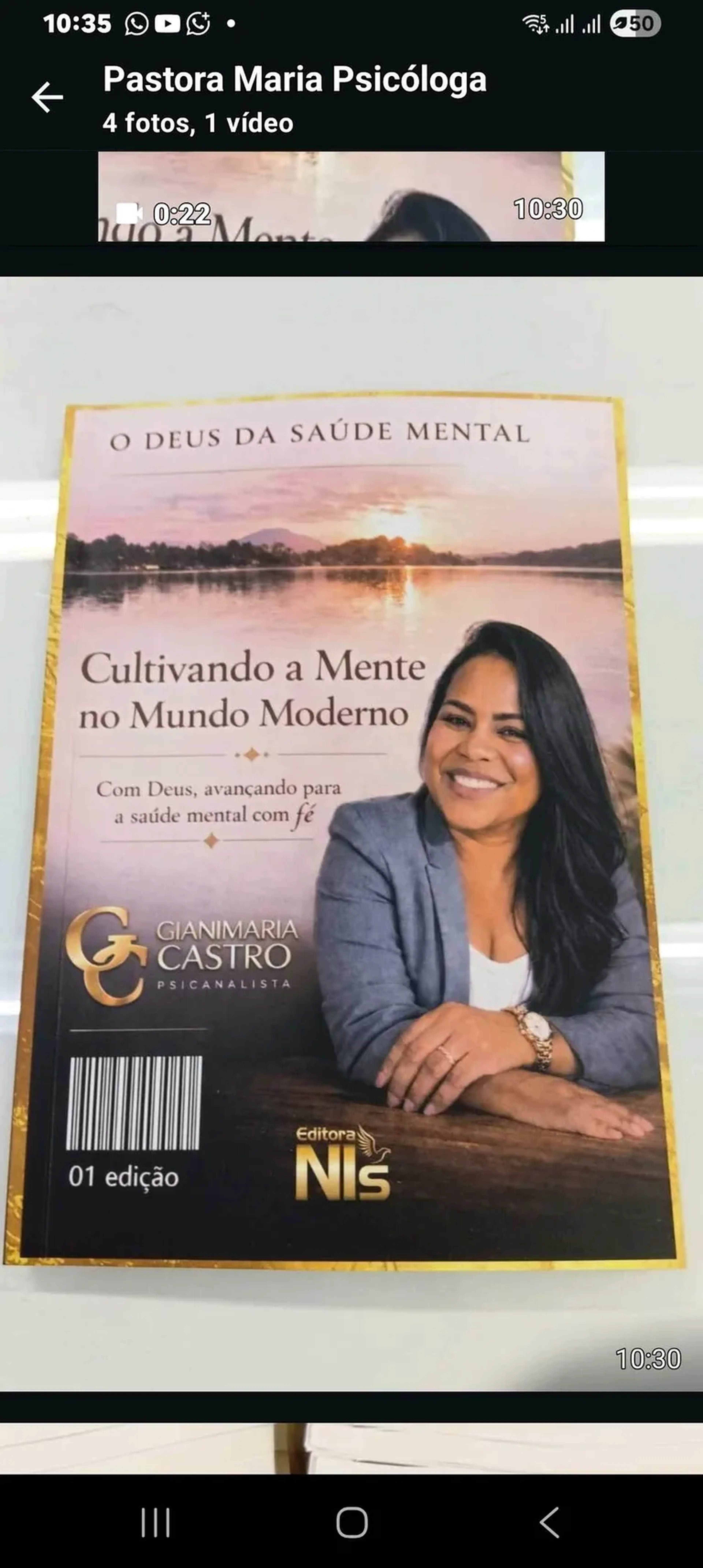 Livro O Deus da Saúde Mental imagem