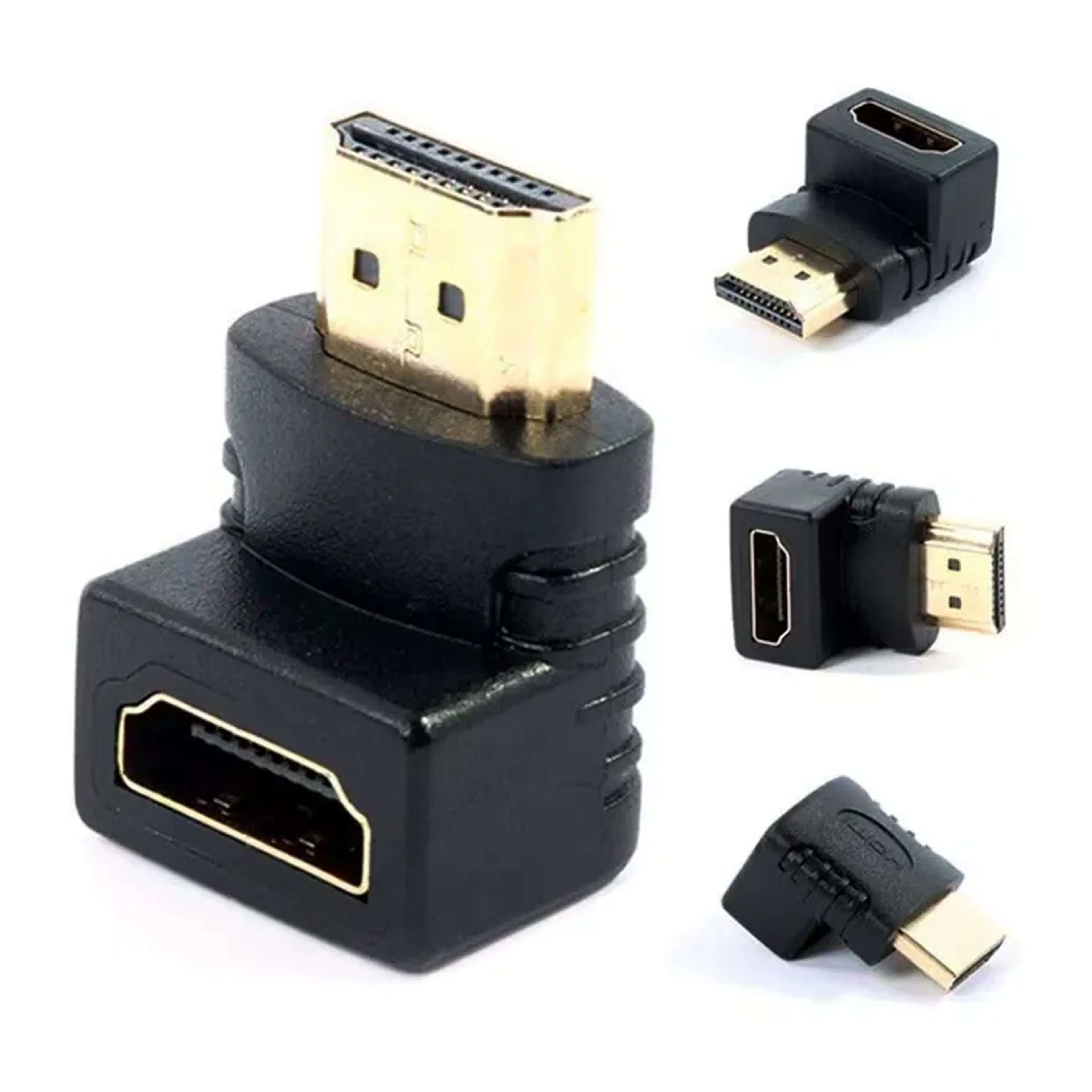 Adaptador Hdmi 90 Graus Md9 Pt imagem