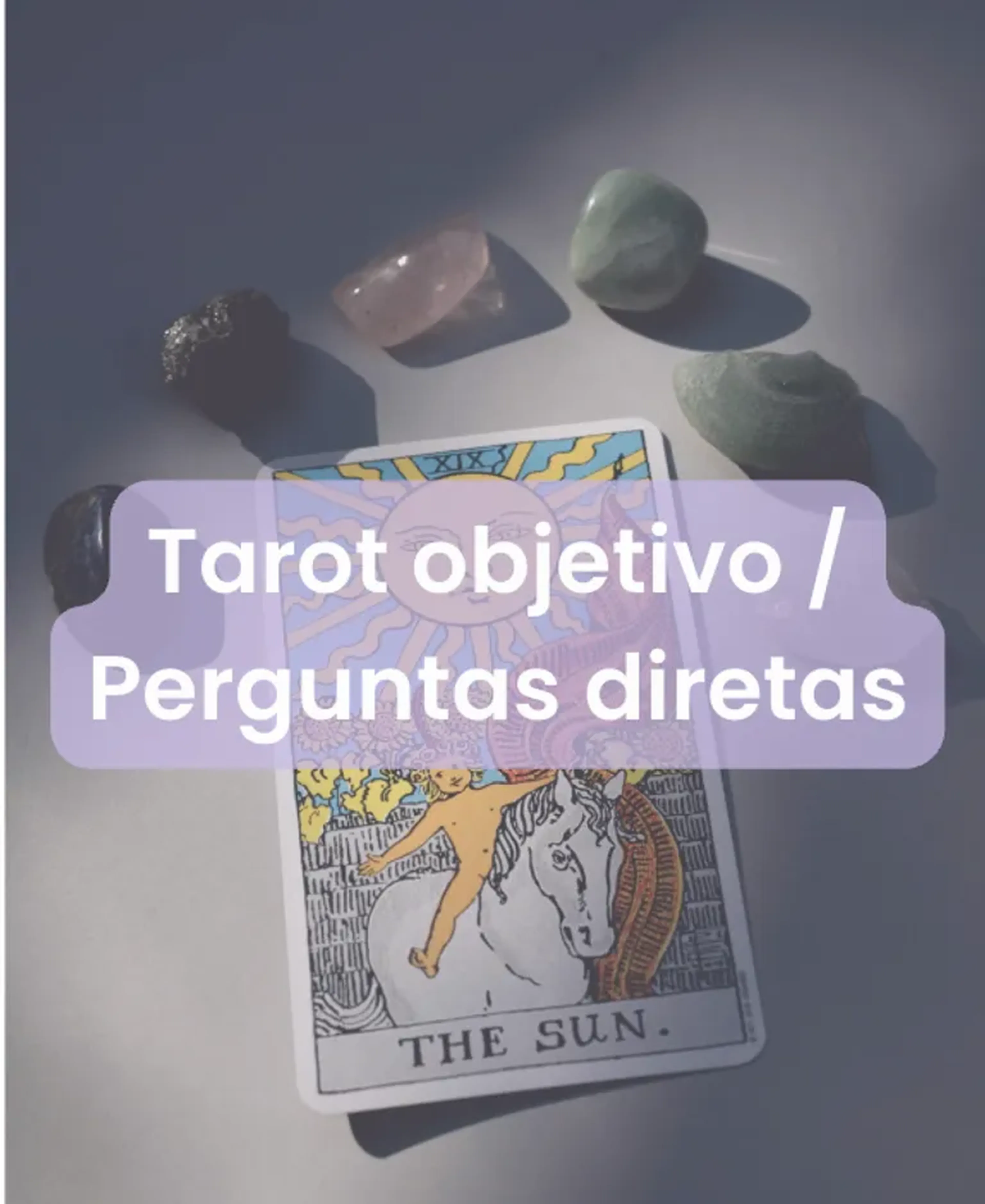 Sessão Tarot Objetivo - Clareza Imediata (30 min.) imagem