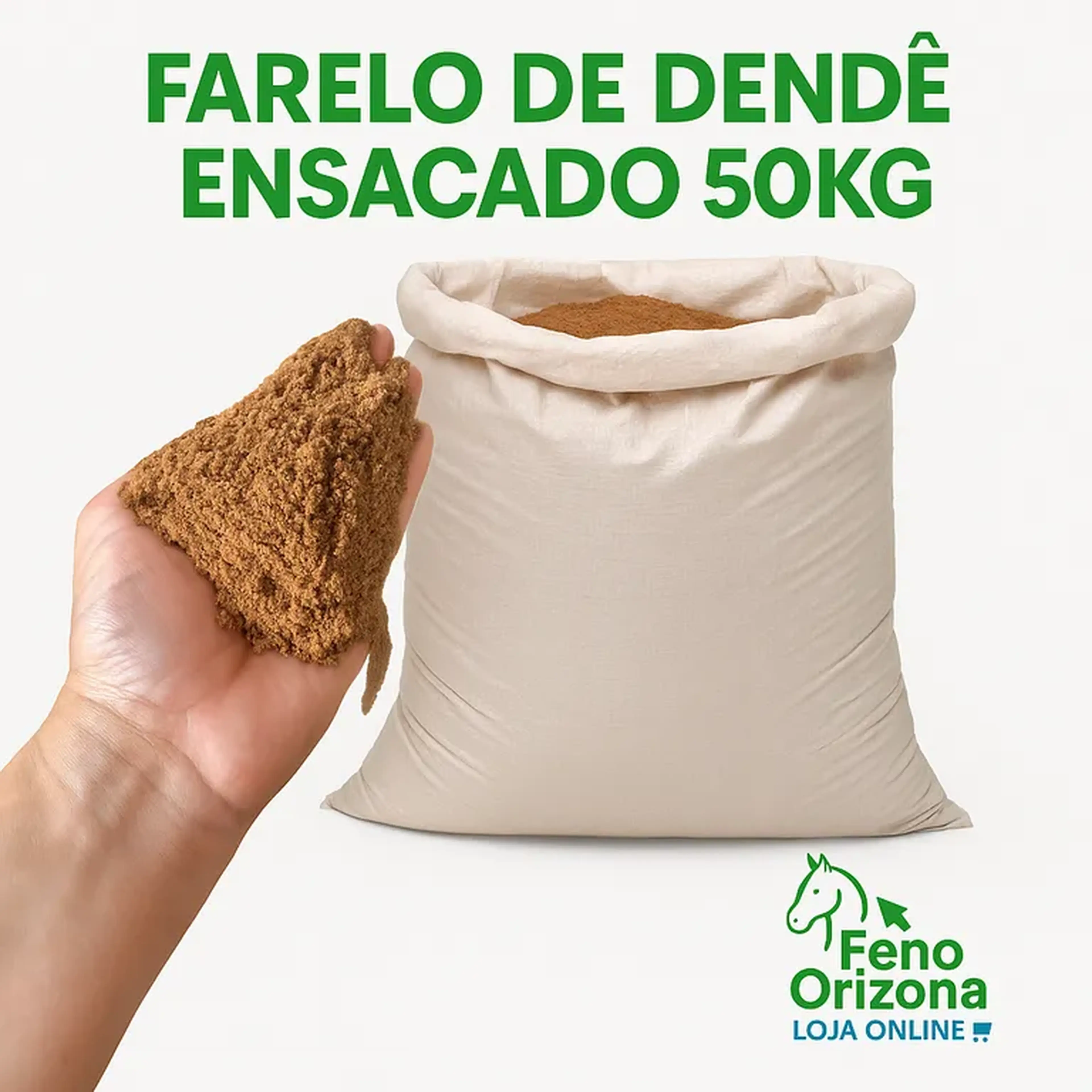 Farelo de Dendê Ensacado 50kg imagem