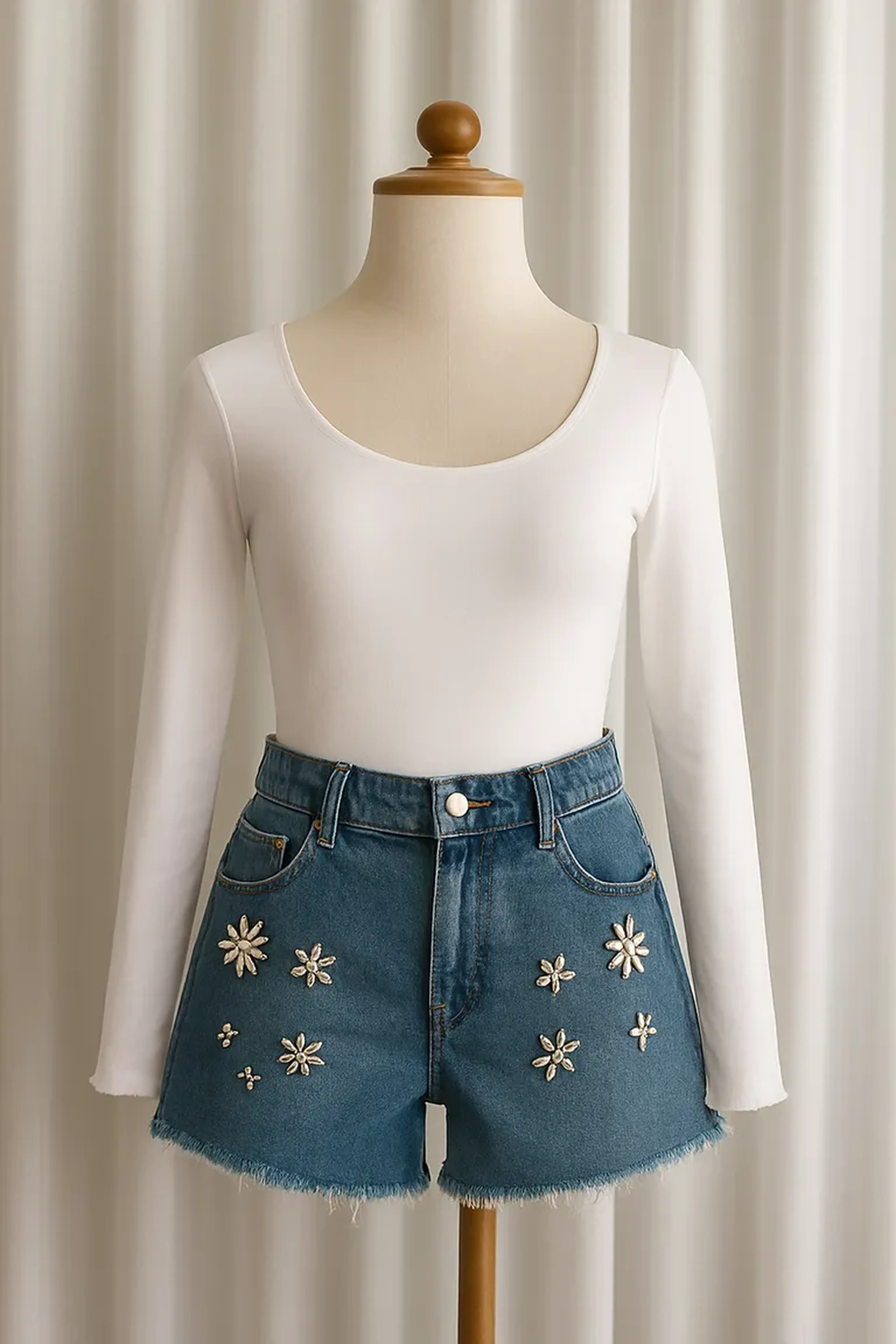 Body manga longa branco imagem