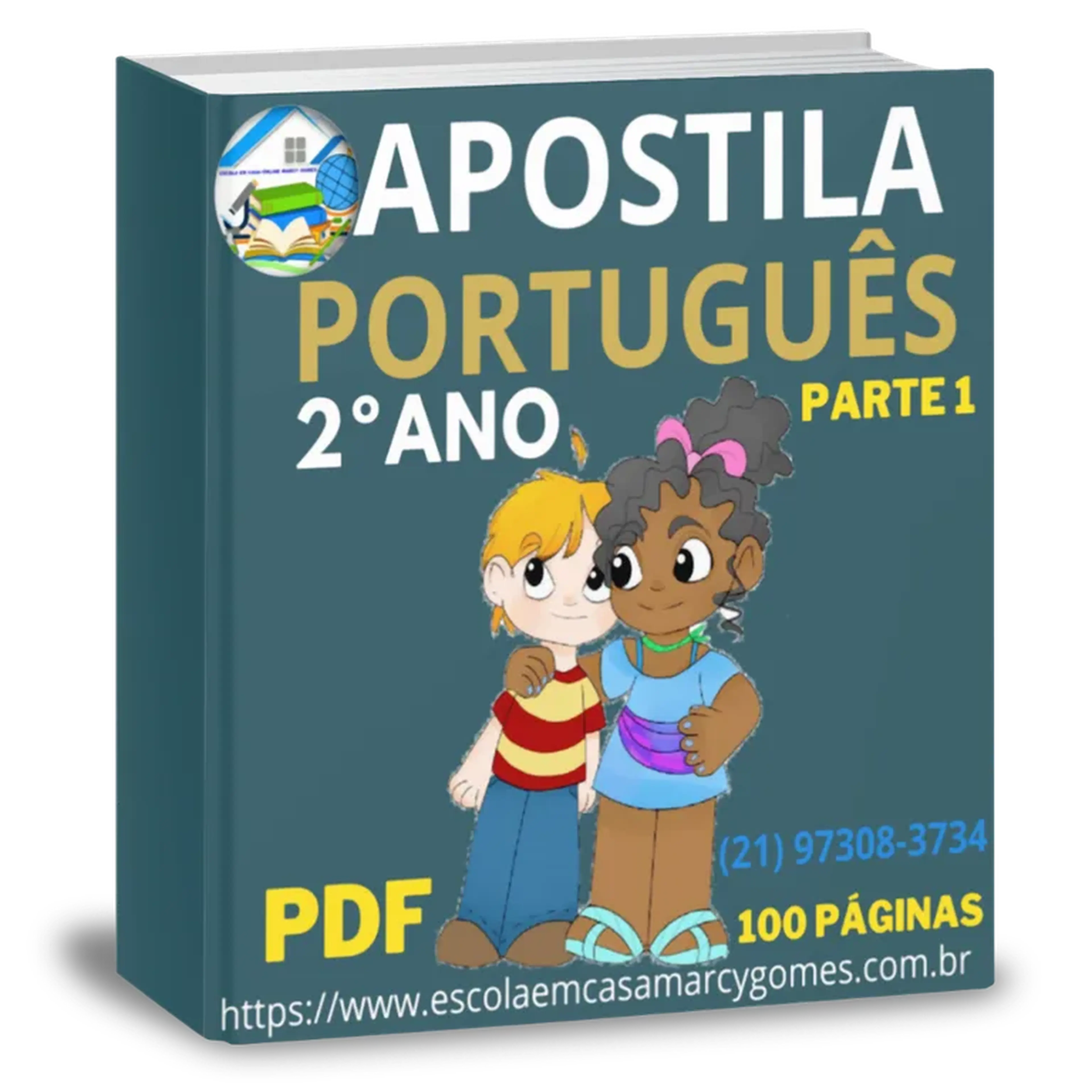 Apostila Português 2º Ano. P1. 100Pg. PDF imagem