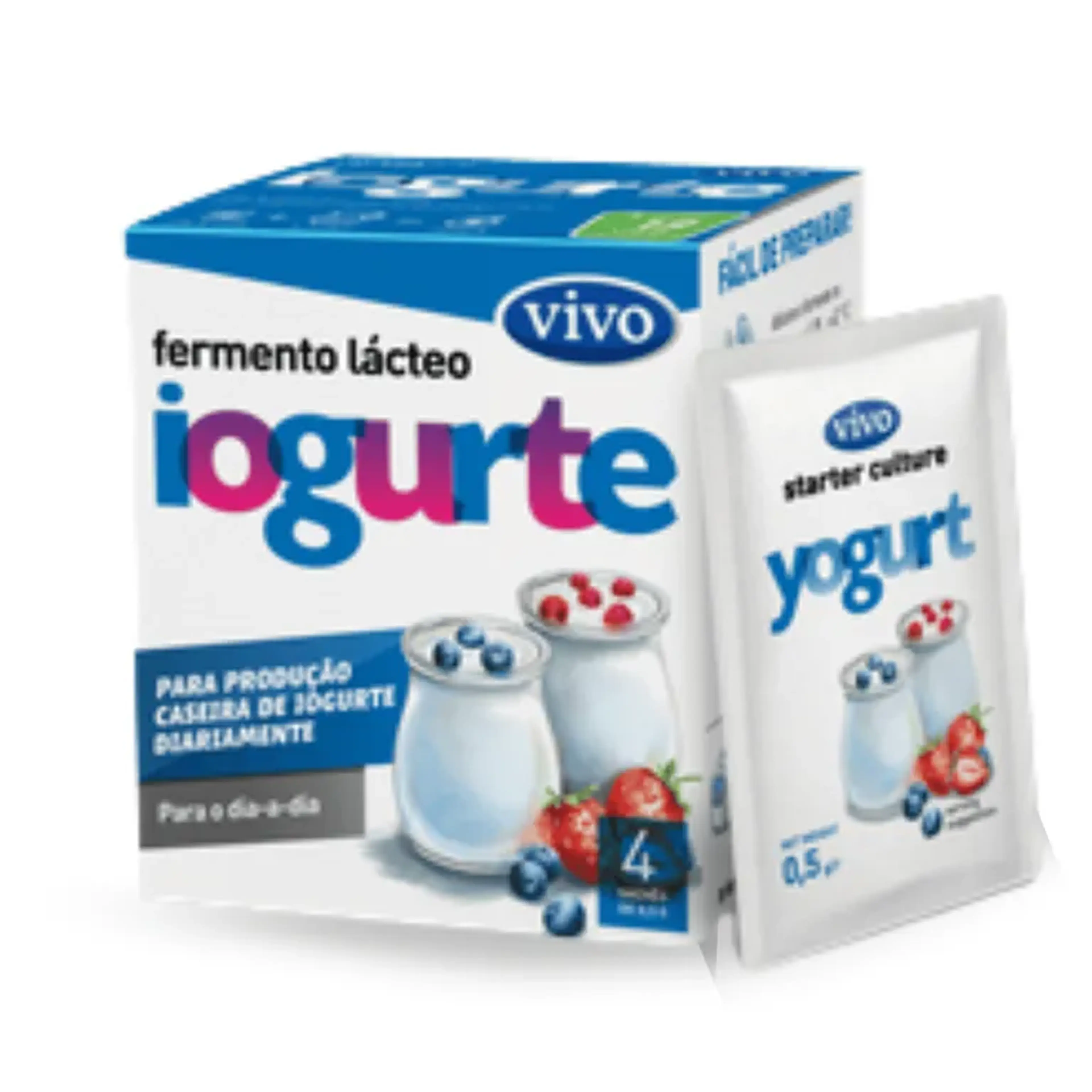 Fermento Lácteo Iogurte classico VIVO imagem