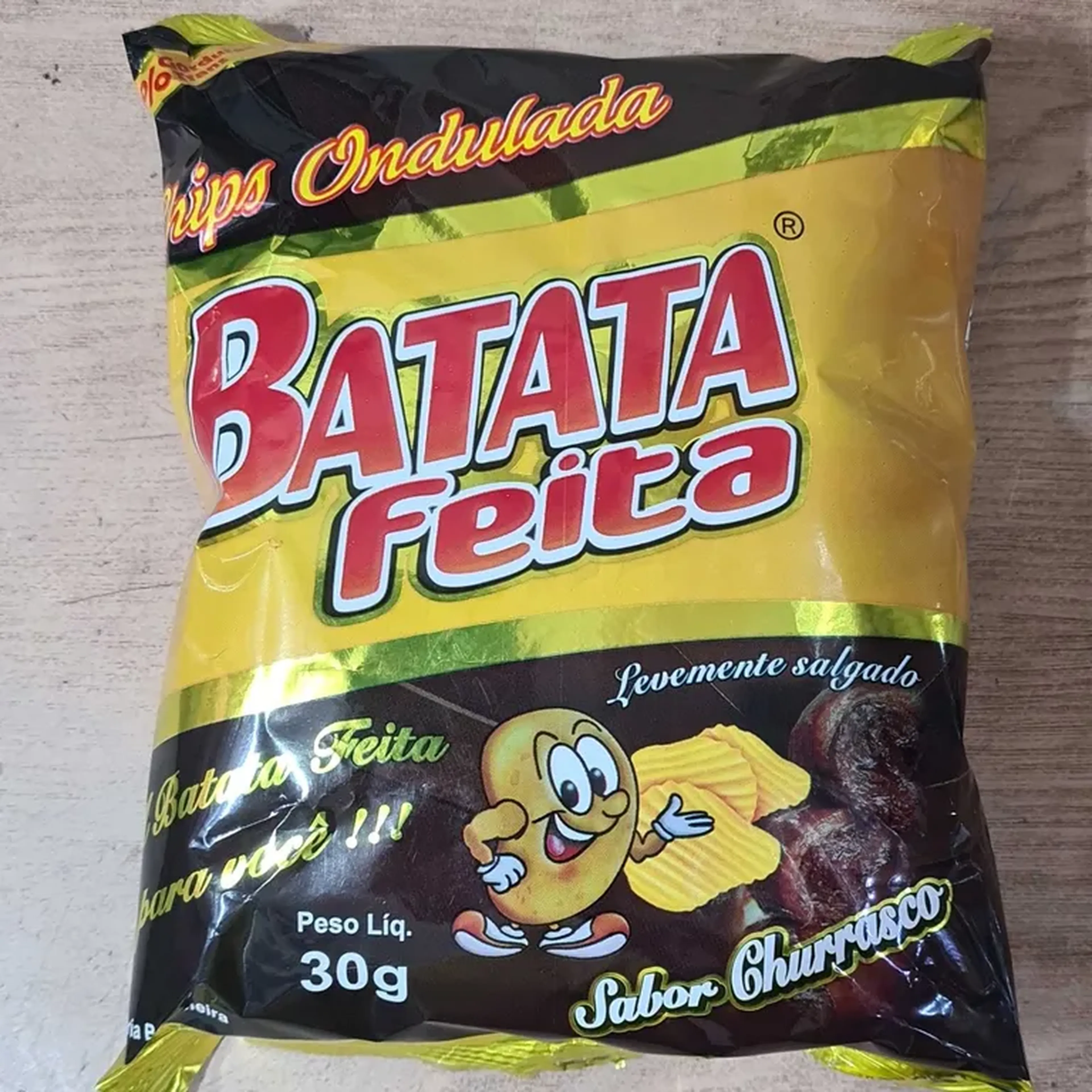 Batata Chips Churrasco 30gr imagem