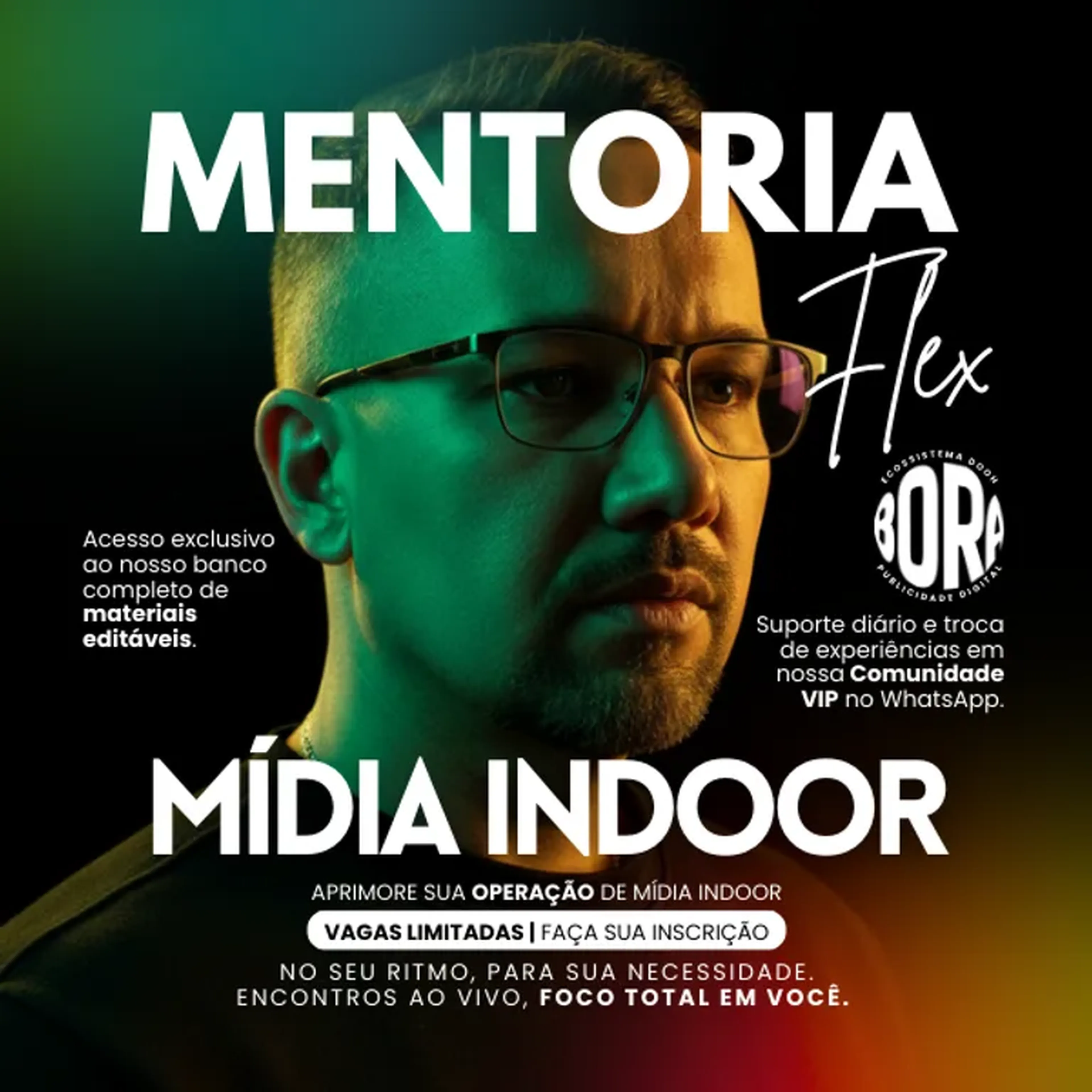 Mentoria Flex em Mídia Indoor (1h30min) imagem