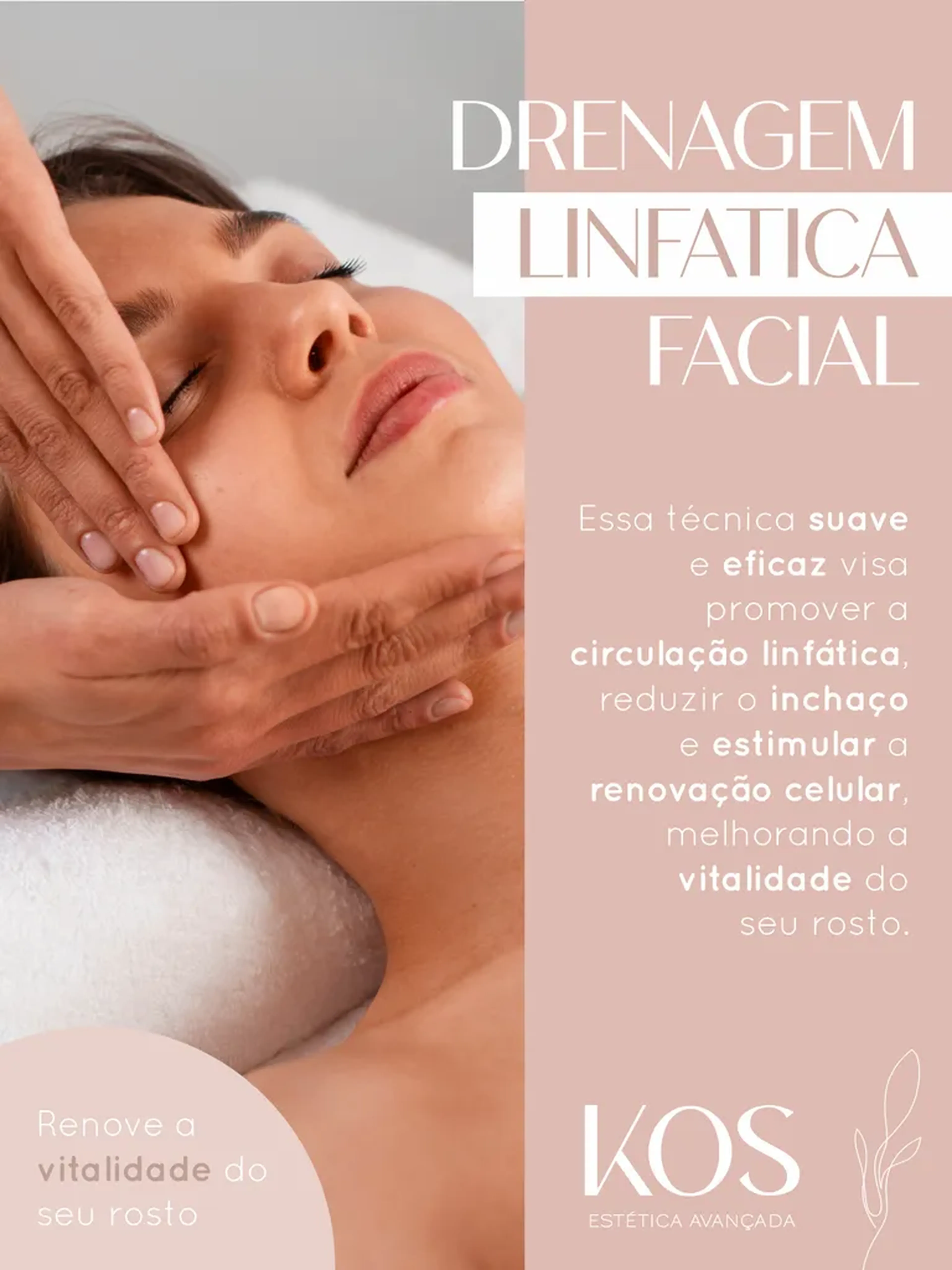 Drenagem Facial - 5 sessões imagem