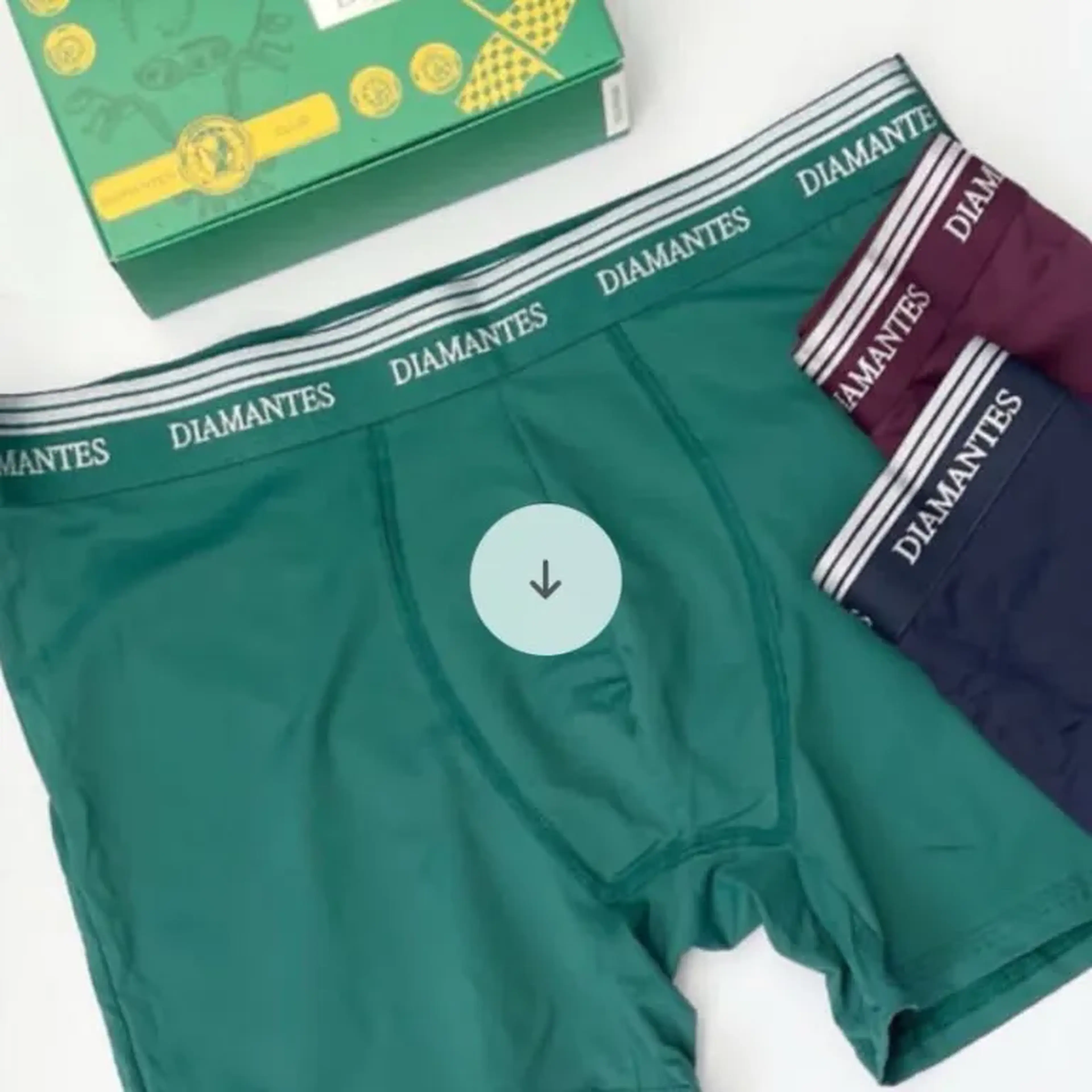 kit c 3 cueca Diamantes imagem