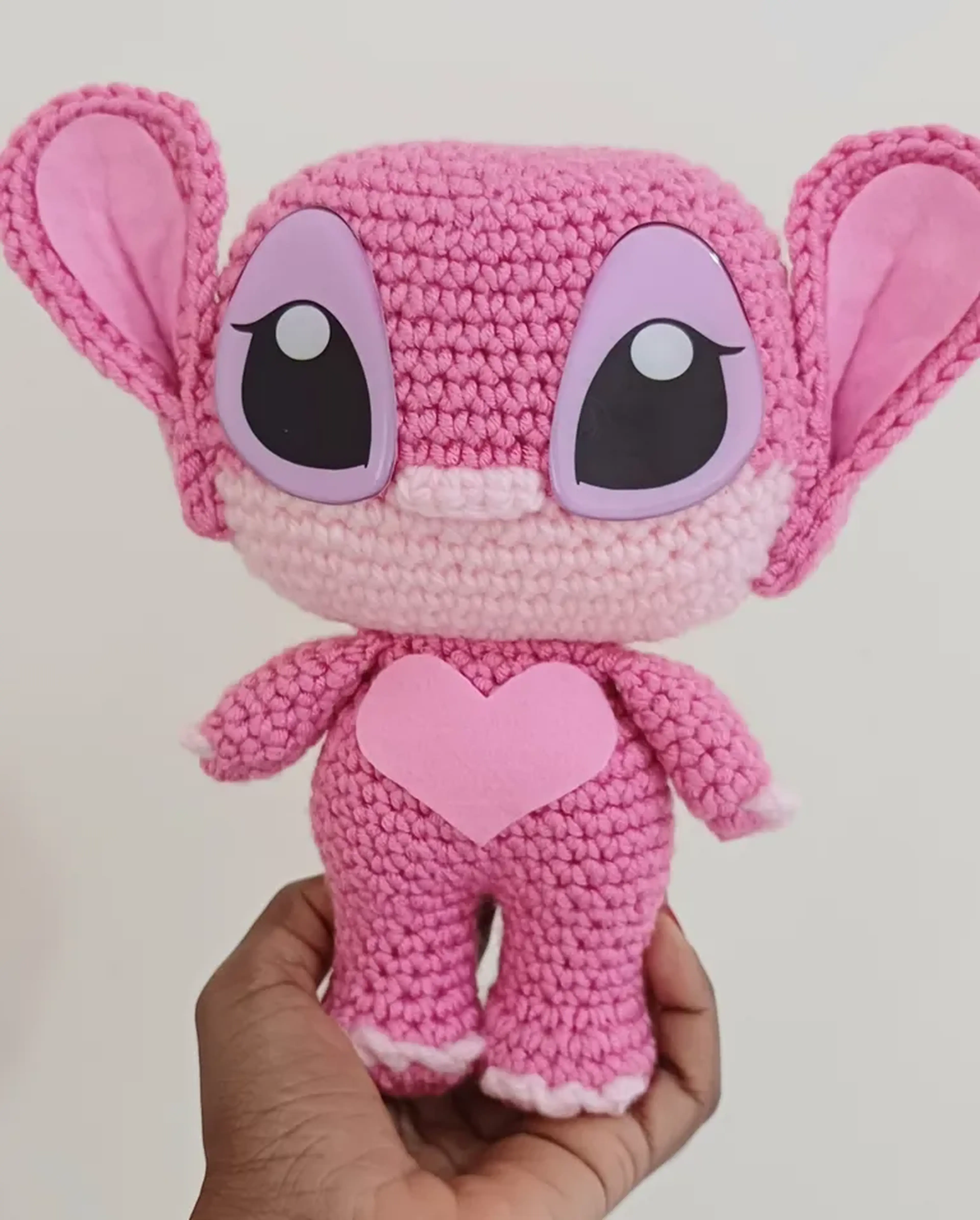Angel do Stitch em Amigurumi imagem