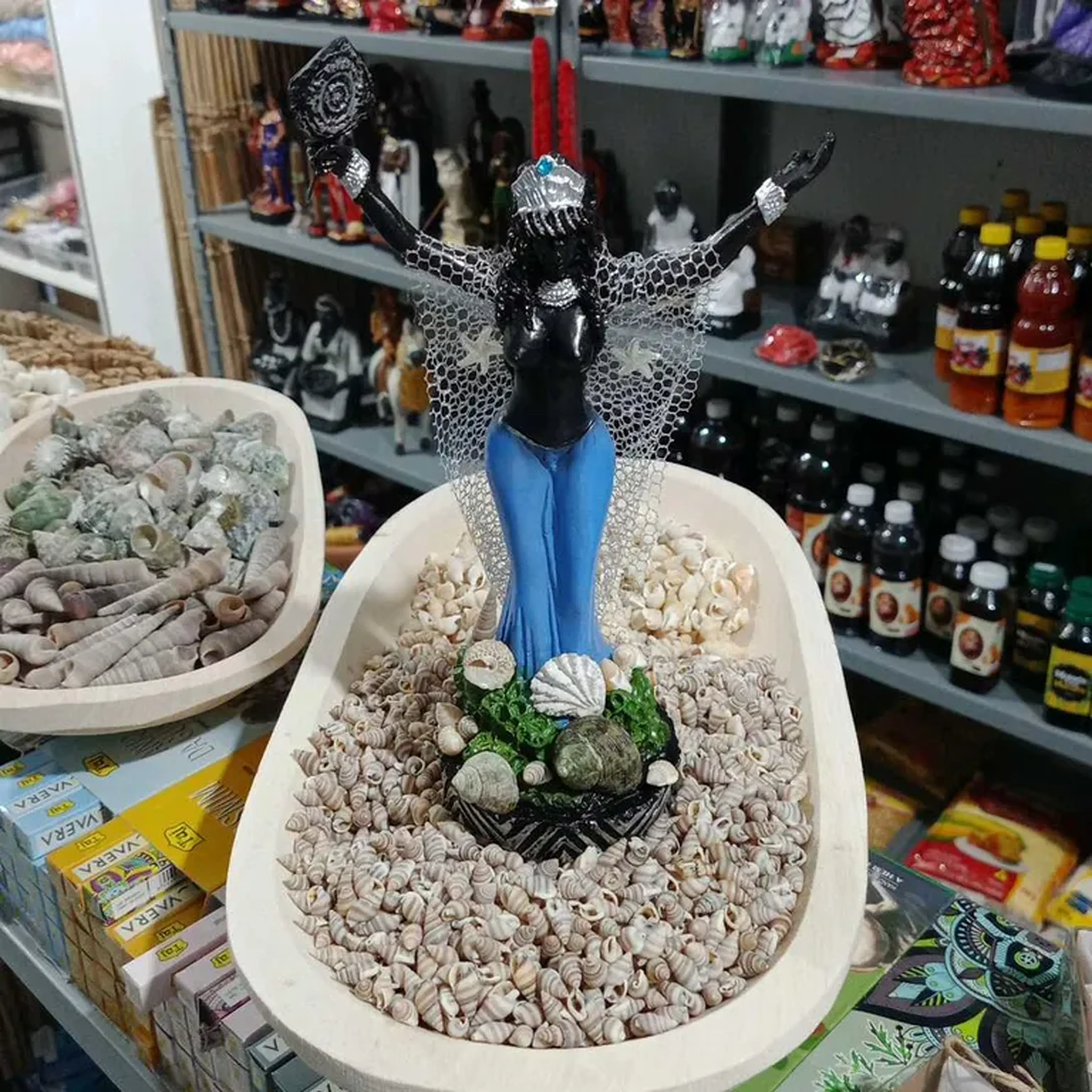 Yemanjá de resina imagem