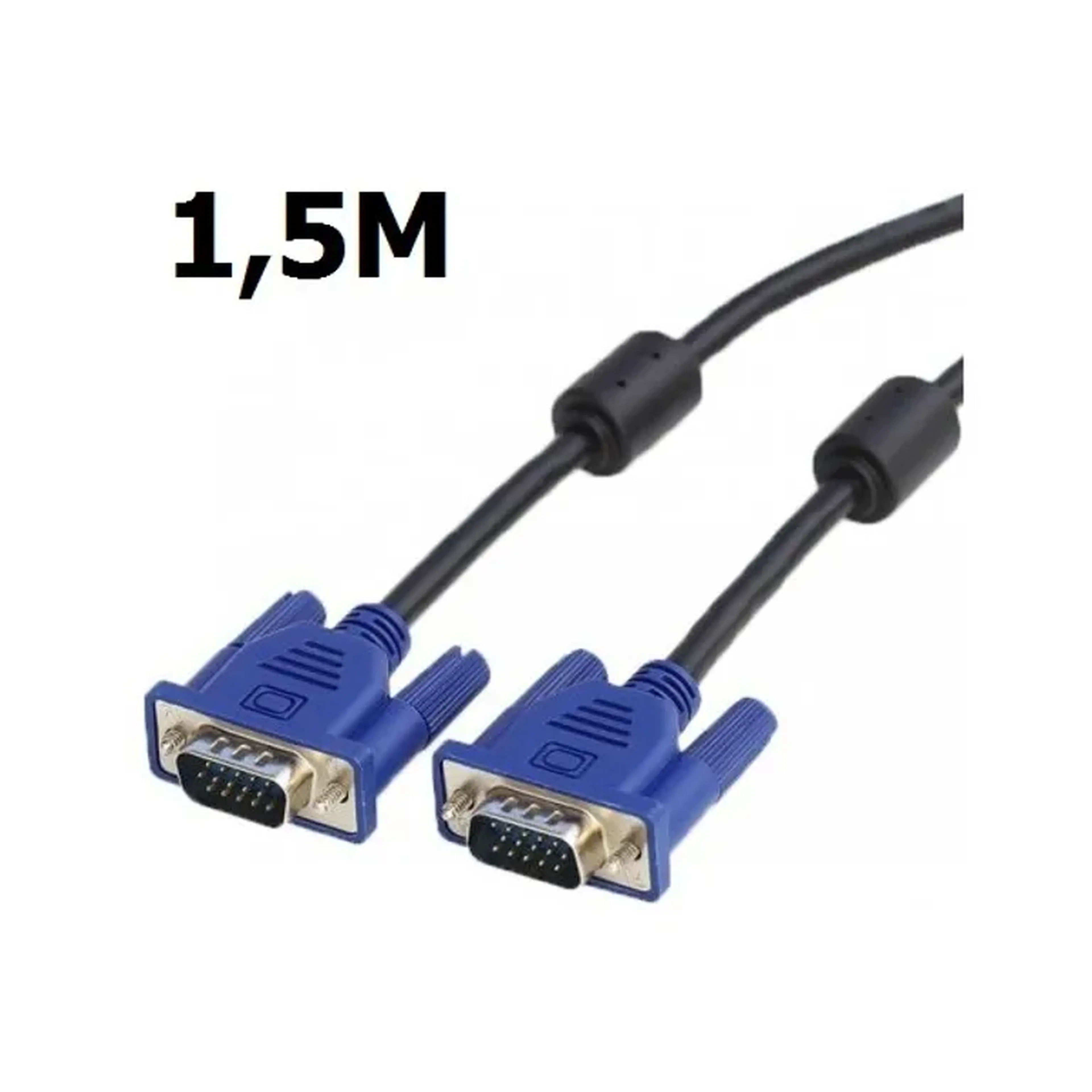 Cabo Vga Macho X Vga Macho 1,5 Metros imagem