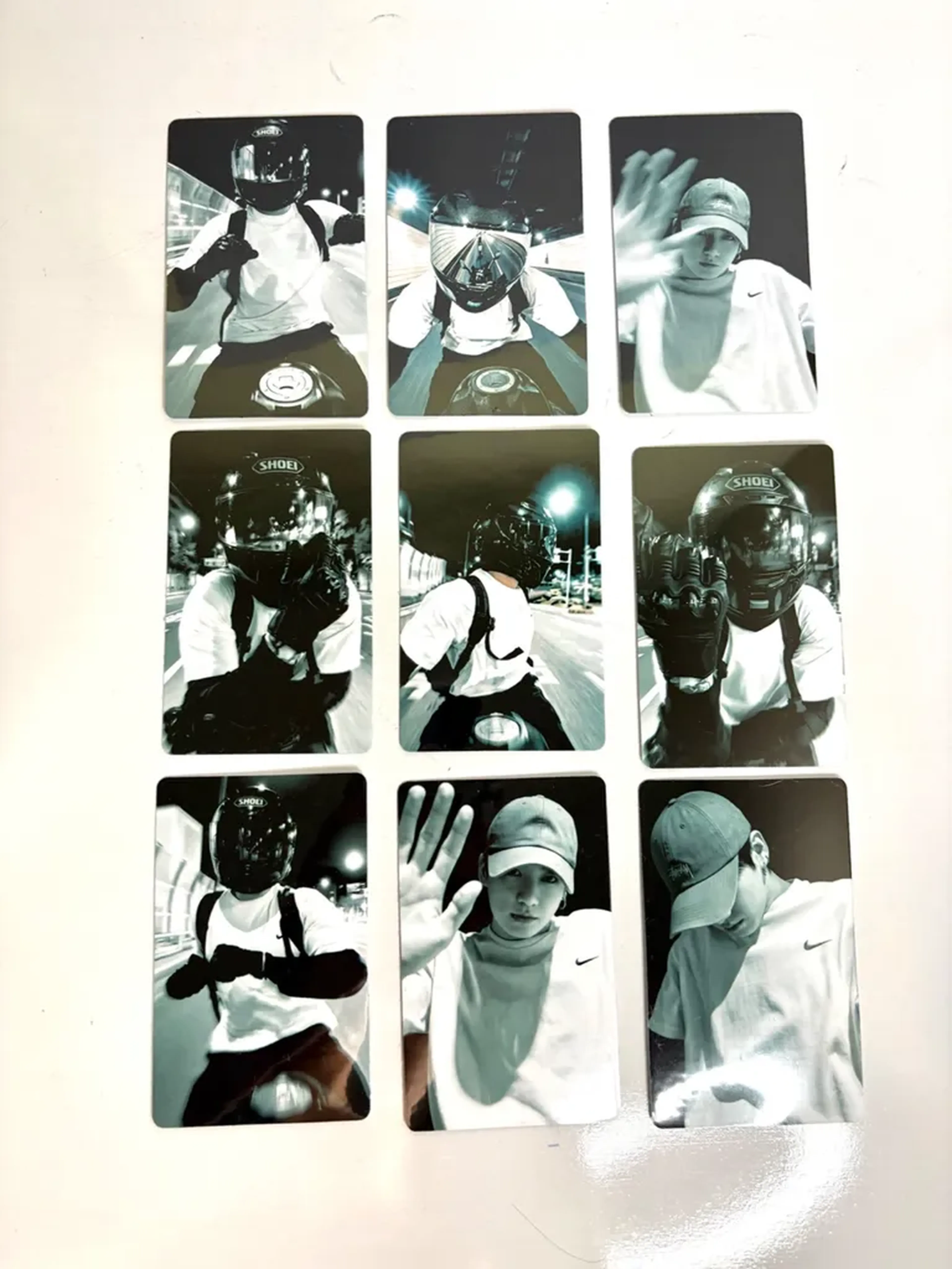 9 photocards jk motoqueiro imagem