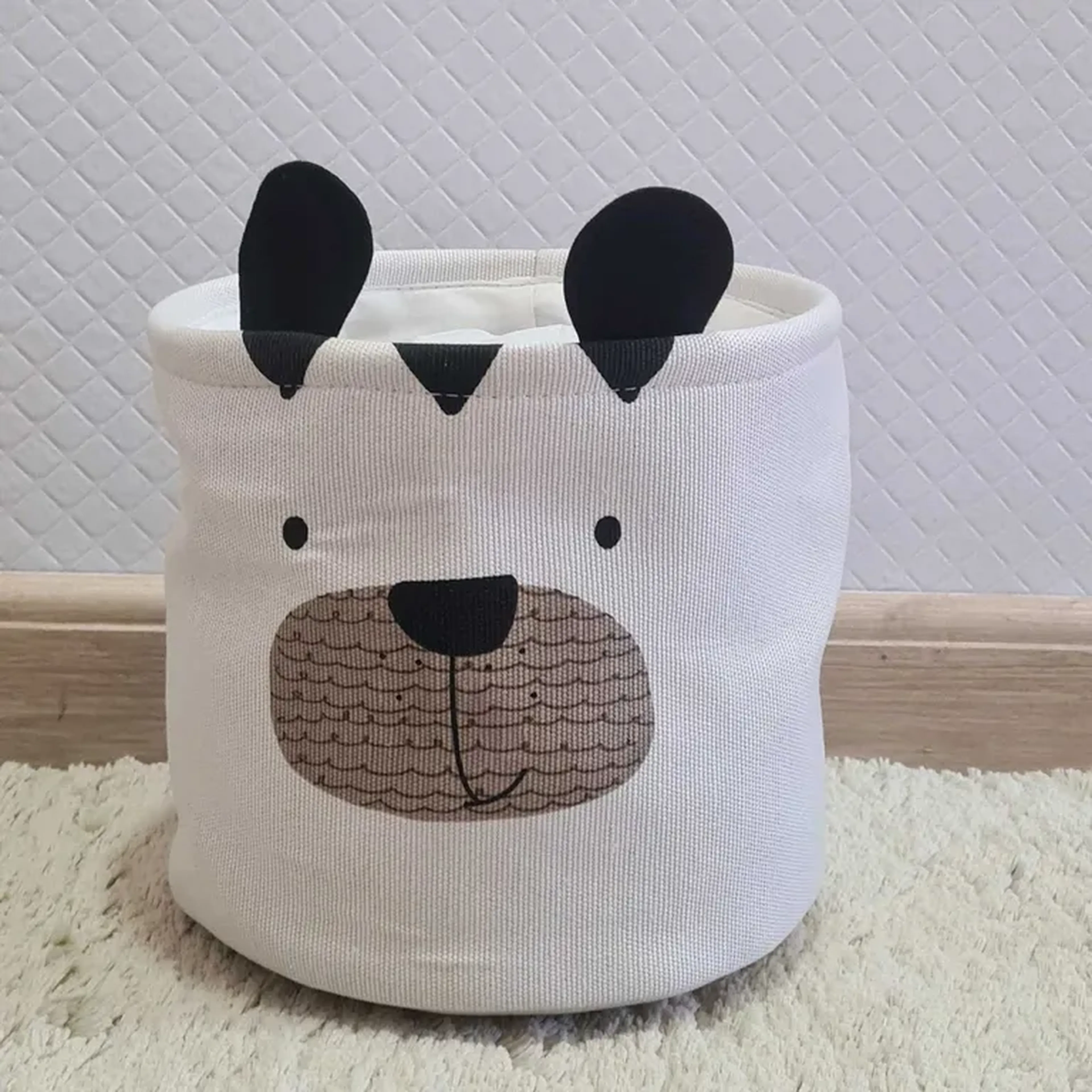 cesto organizador de urso M imagem