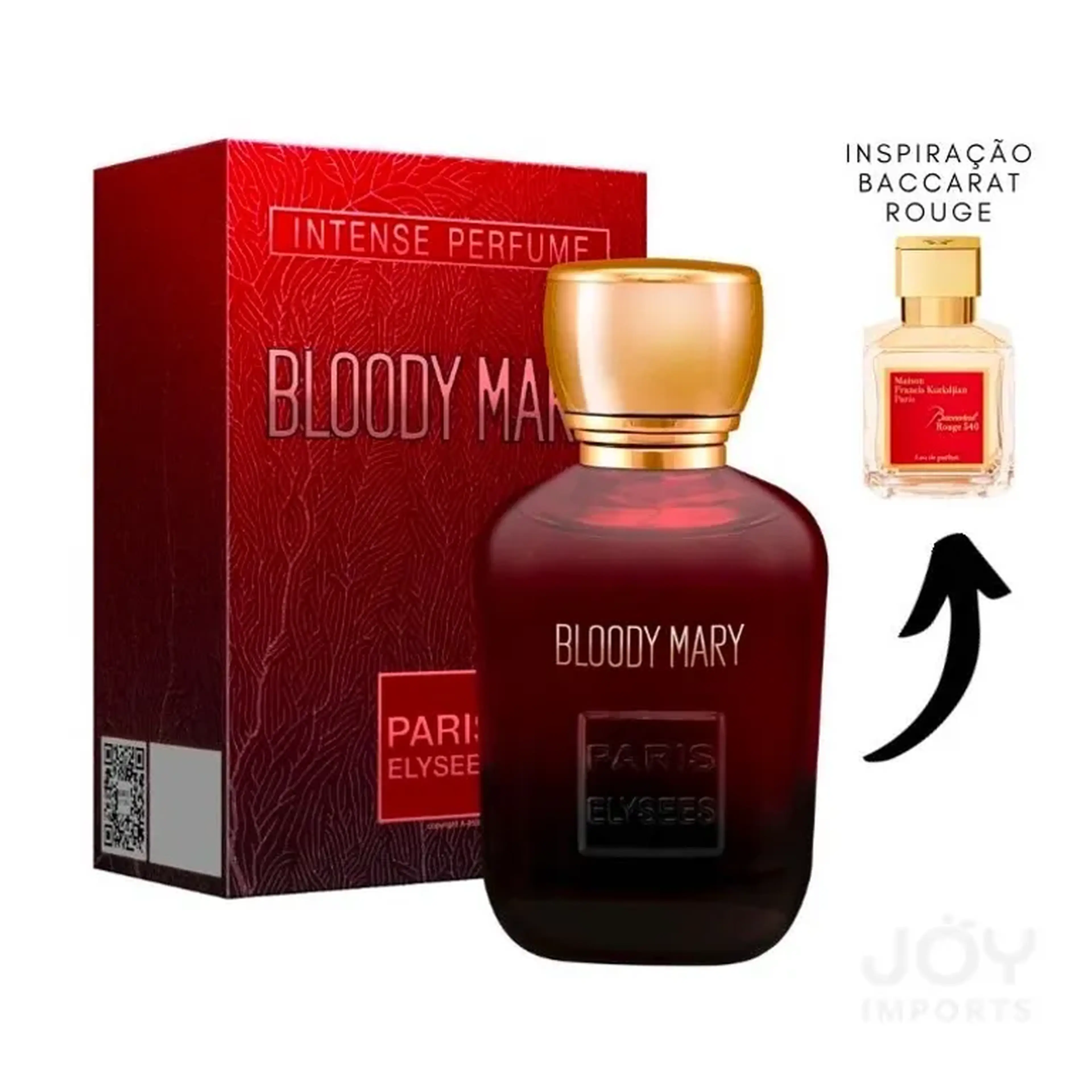 Bloody Mary Paris Elysees 100ml Contratipo Baccarat Rouge imagem