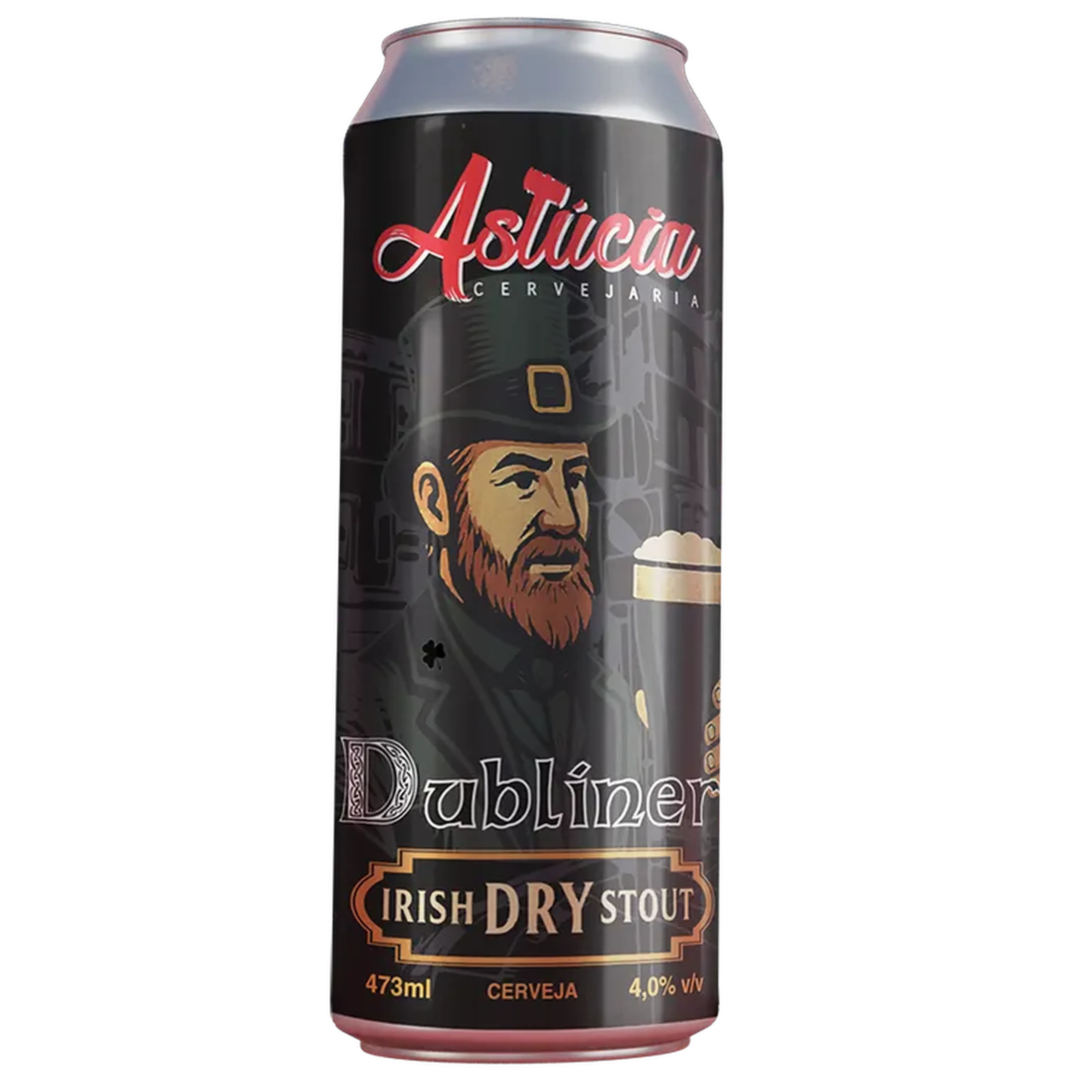 Astúcia Dubliner - Irish Dry Stout - Lata 473ml imagem