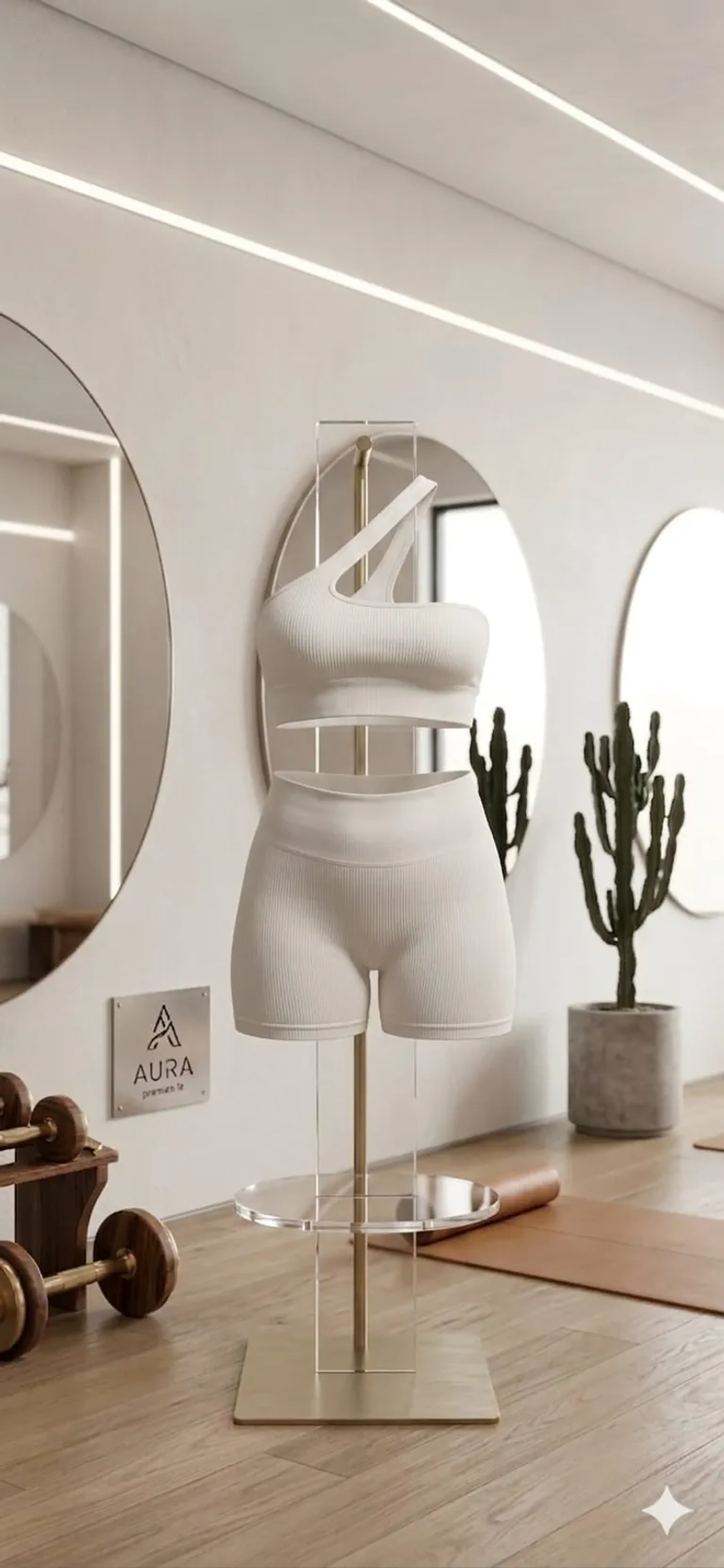 Conjunto canelado imagem