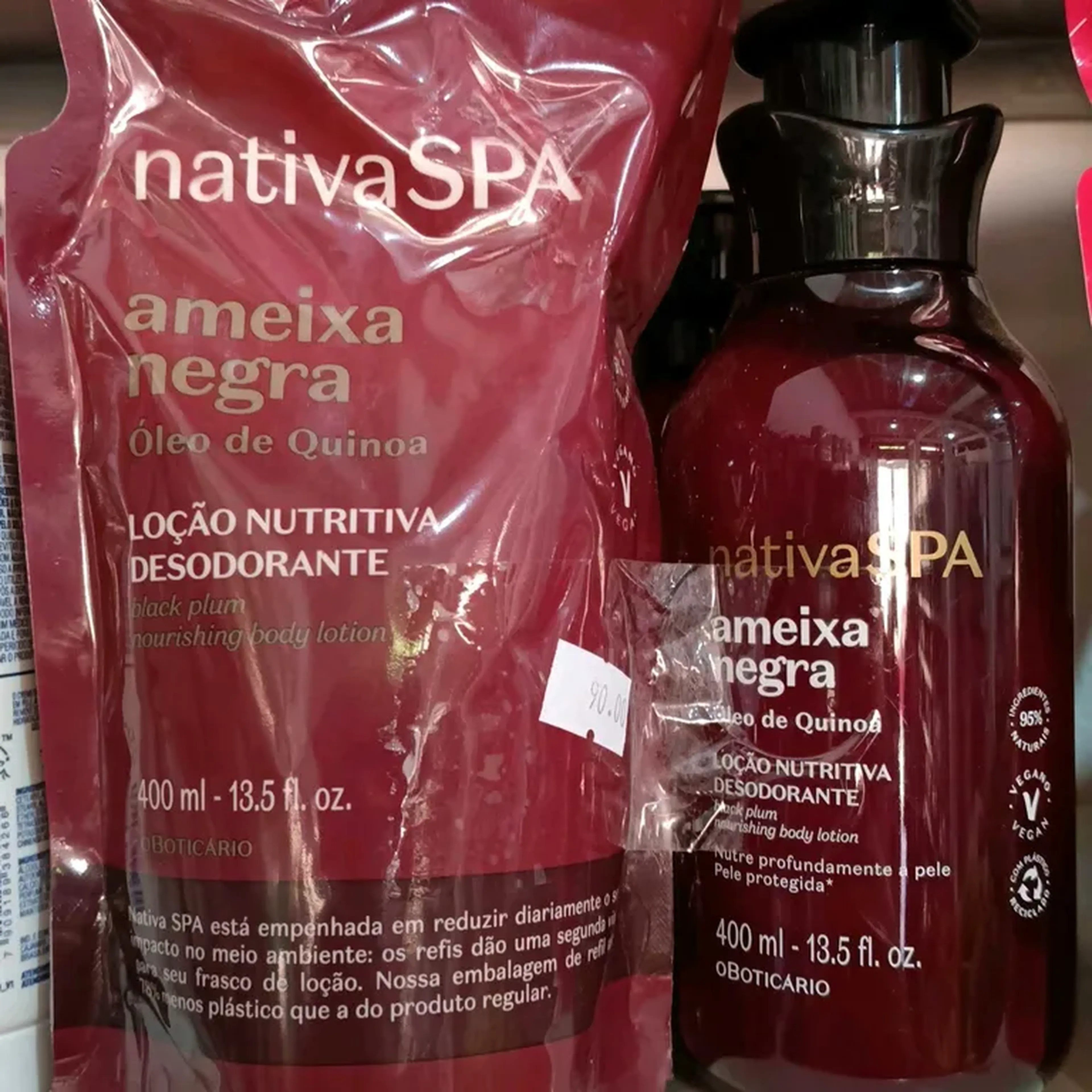 kit Loção Nutritiva Ameixa Negra imagem