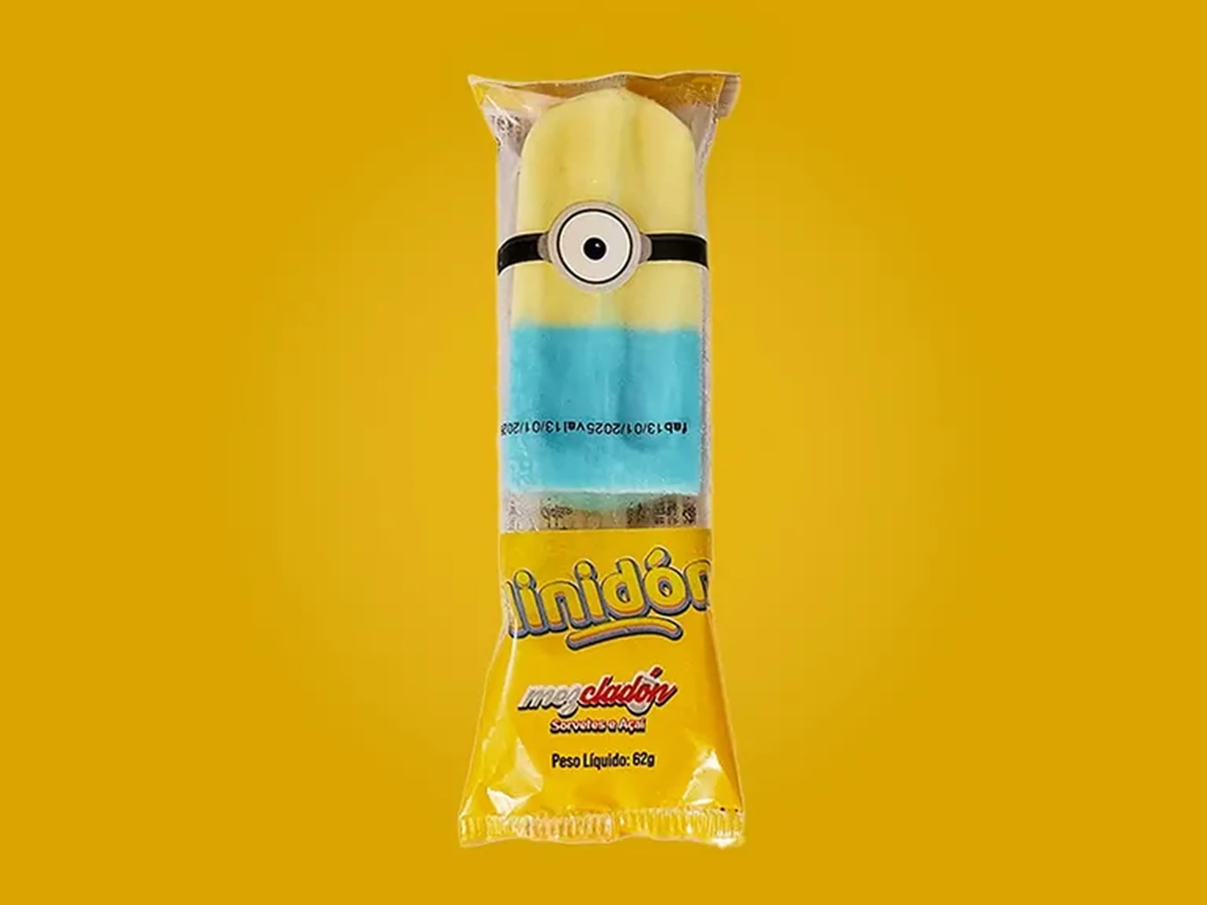 Picolé de Minions Minidon Mezcladón imagem