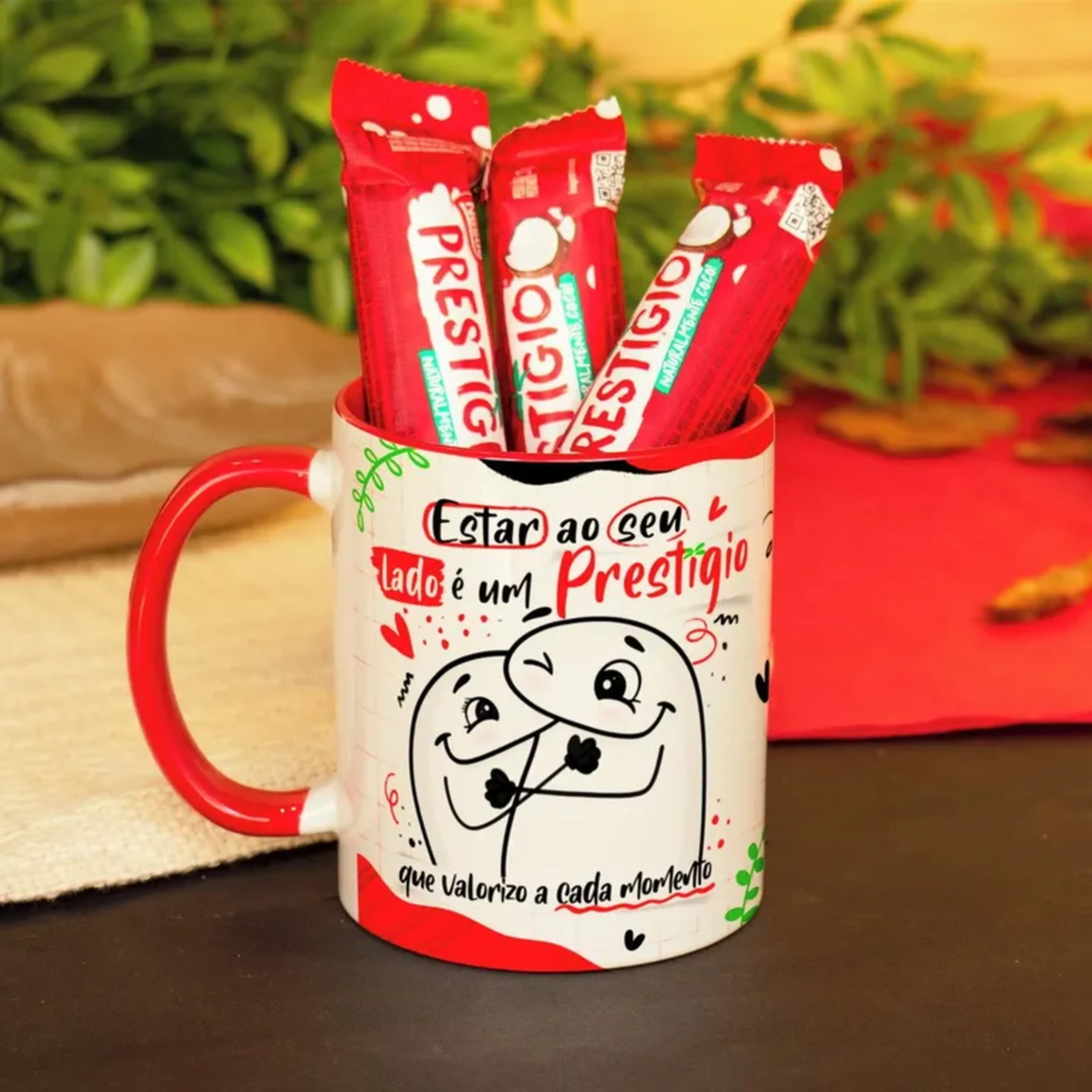 Caneca + Chocolate imagem