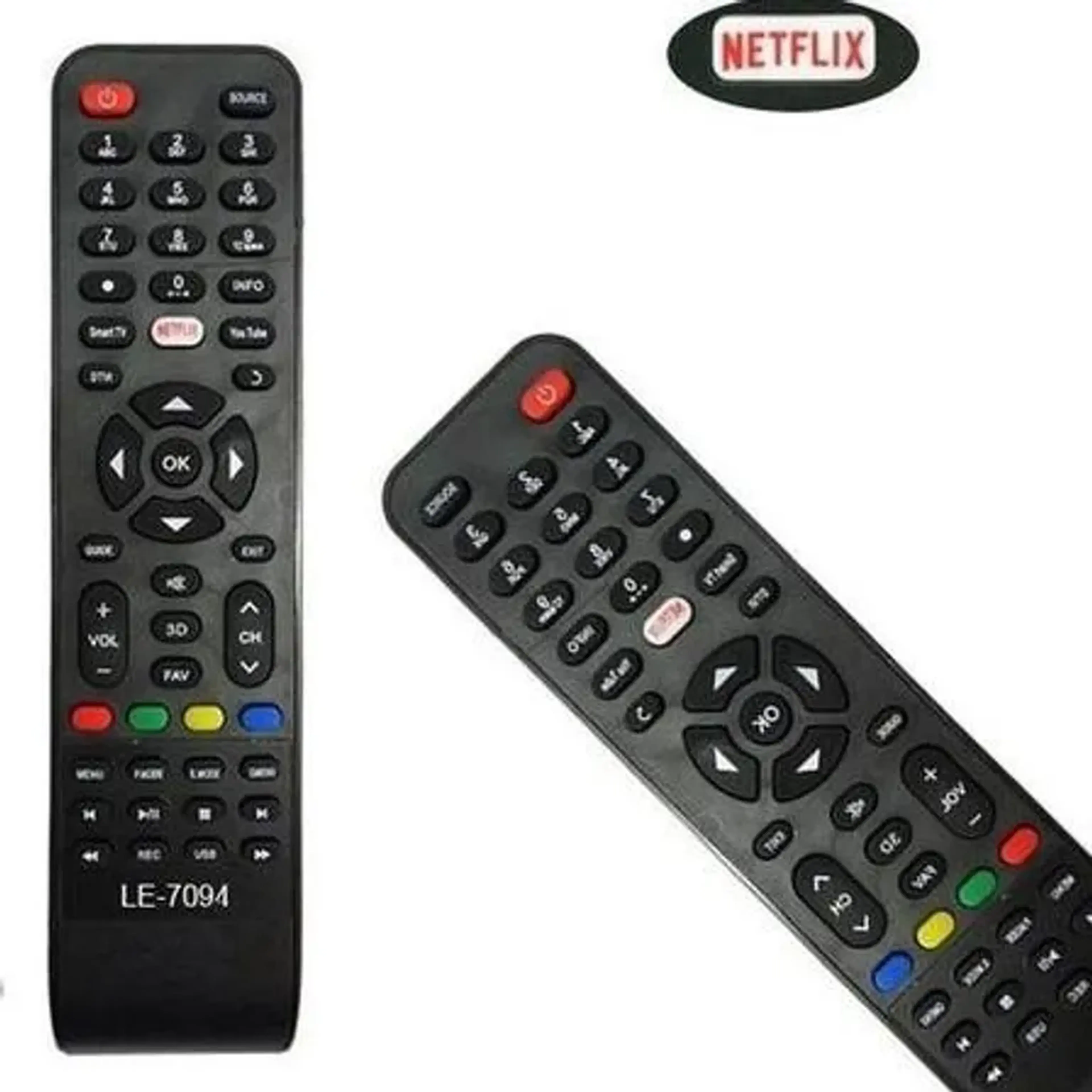 Controle Remoto Tv Philco Smart 3d Netflix Youtube LE-7094 imagem