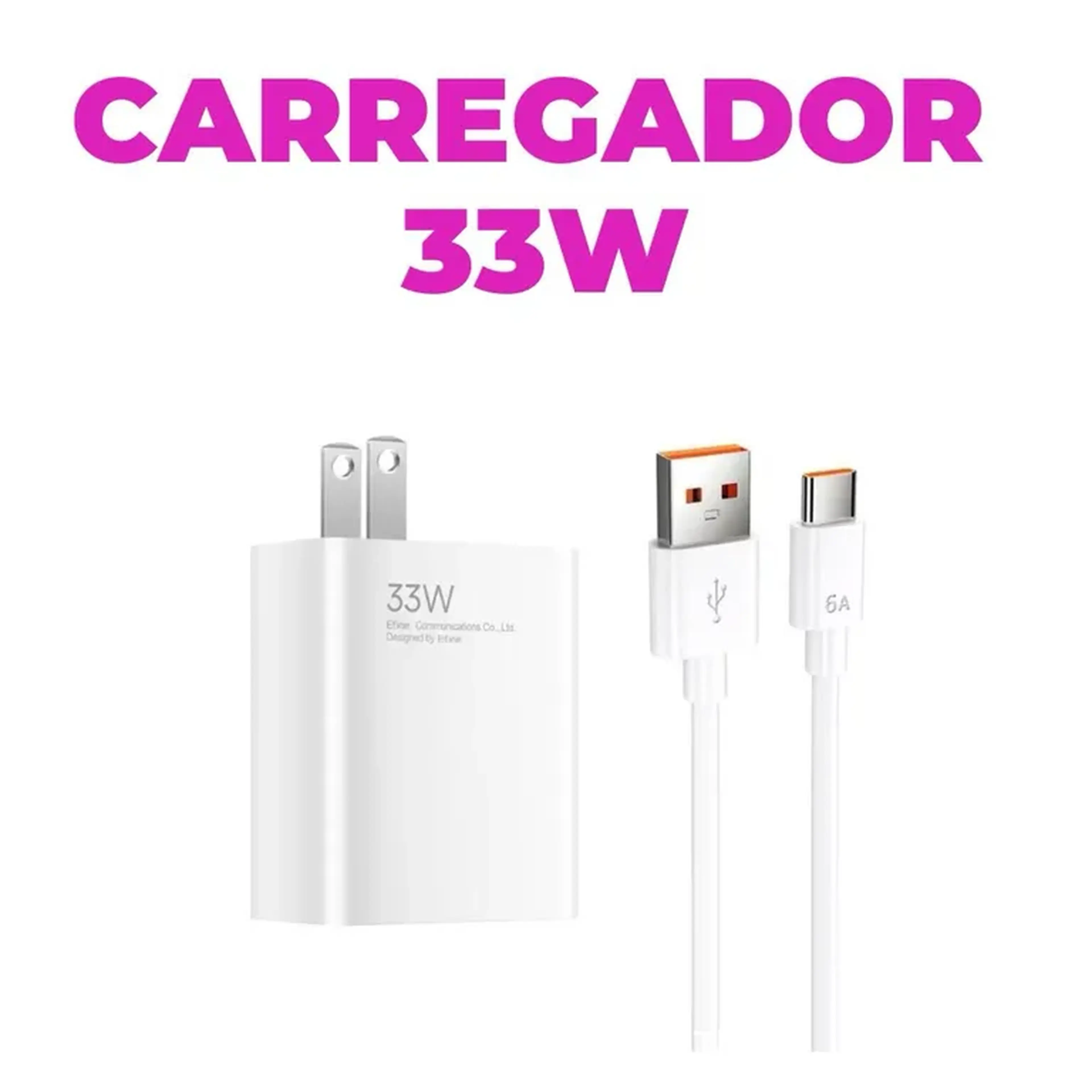 Carregador Combo 33W Xiaomi imagem