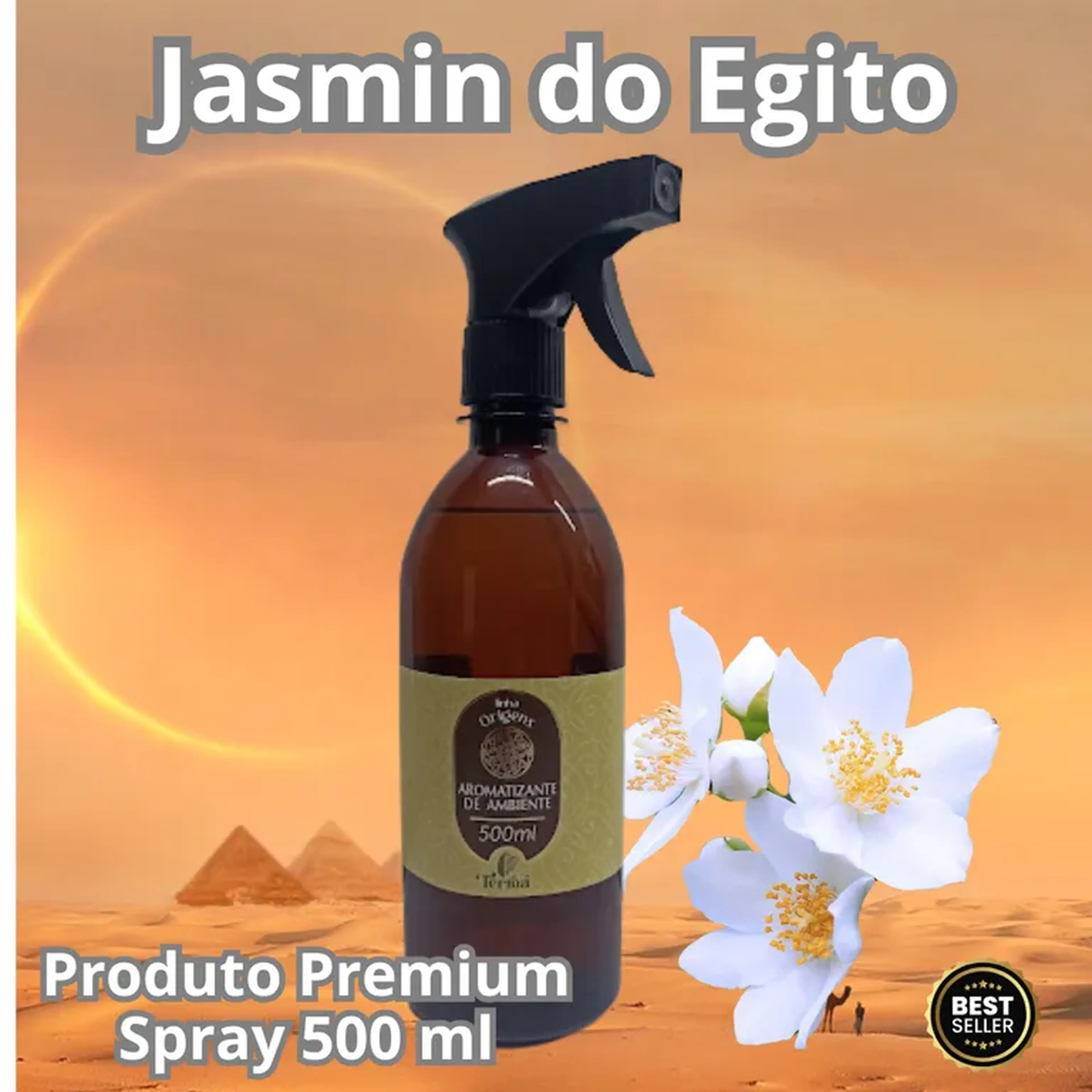 Aromatizante de Ambiente jasmin do egito. Aroma Premium 500 ml imagem