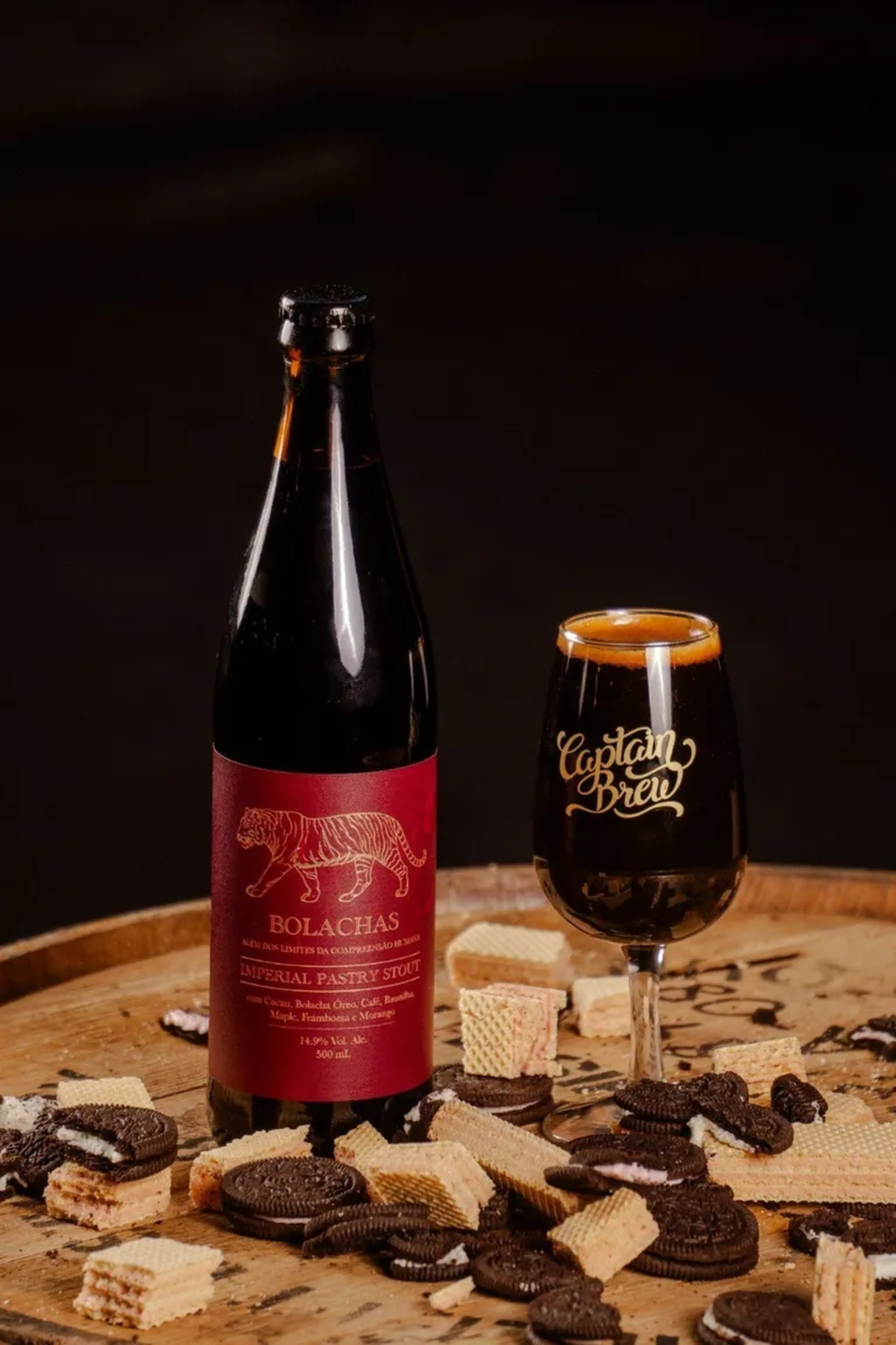 PRÉ VENDA - CAPTAIN BREW - BOLACHAS ALEM DOS LIMITES DA ... imagem