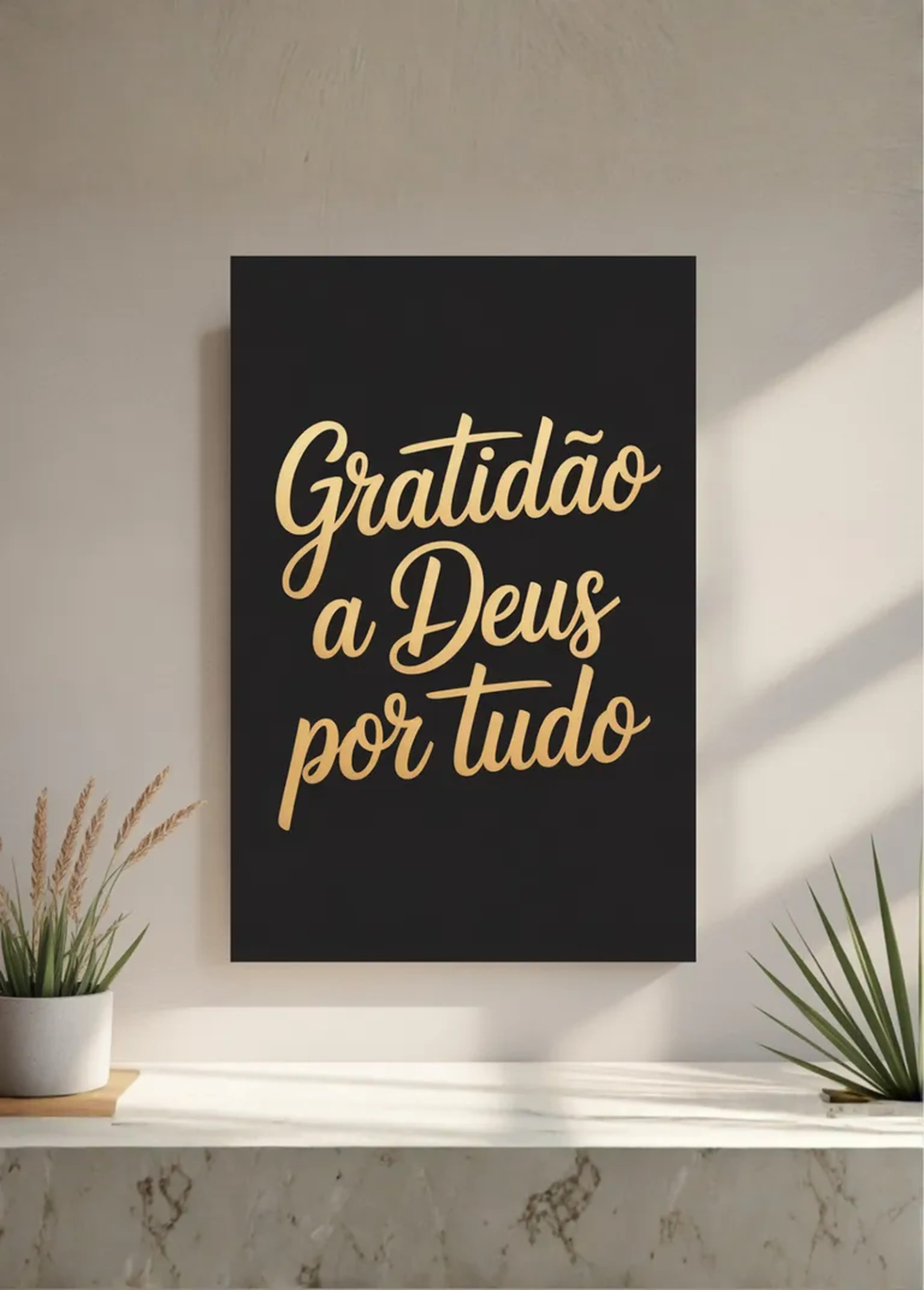 Gratidão a Deus - 20x28cm imagem