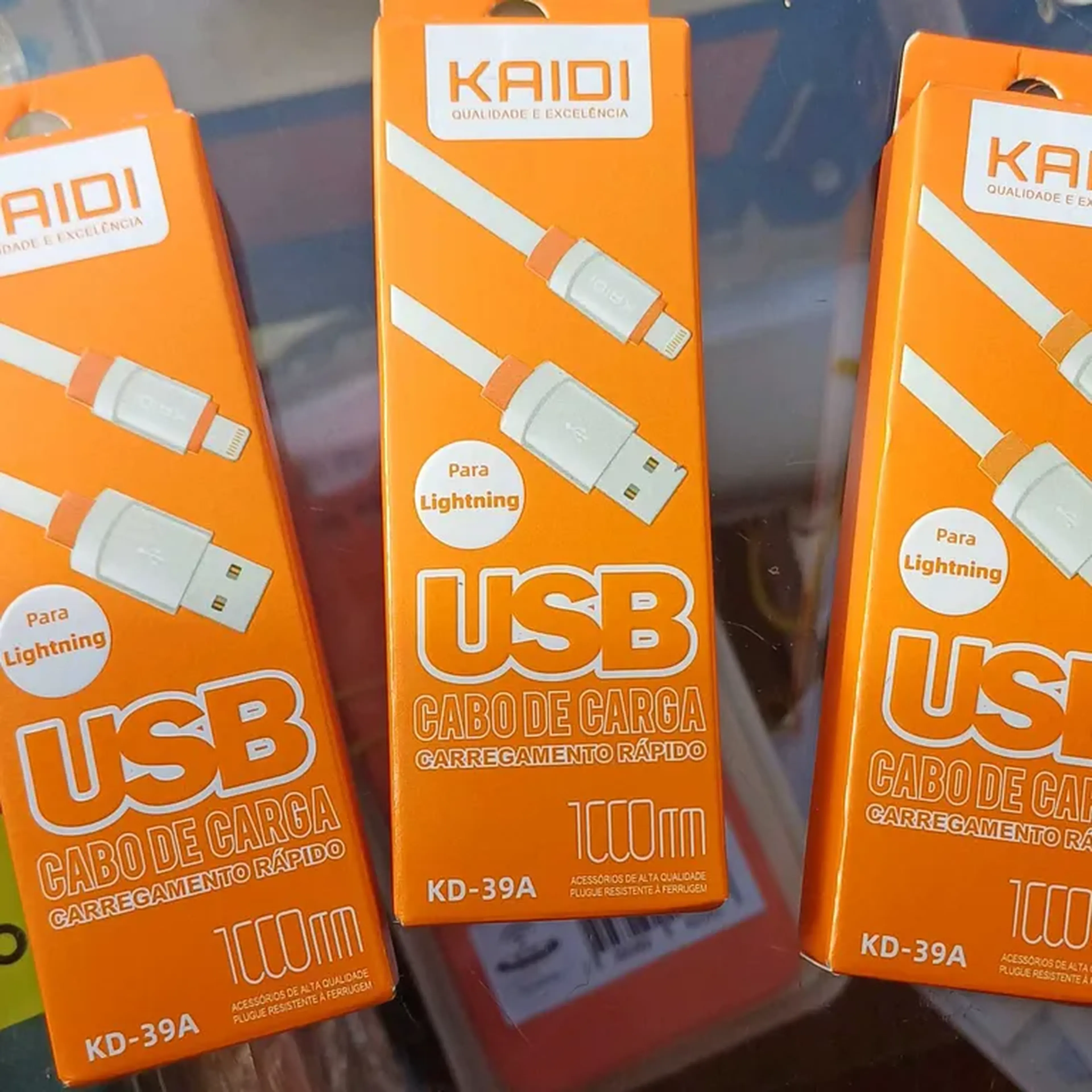 Cabo Lightning Apple Mod. Kd-39A imagem