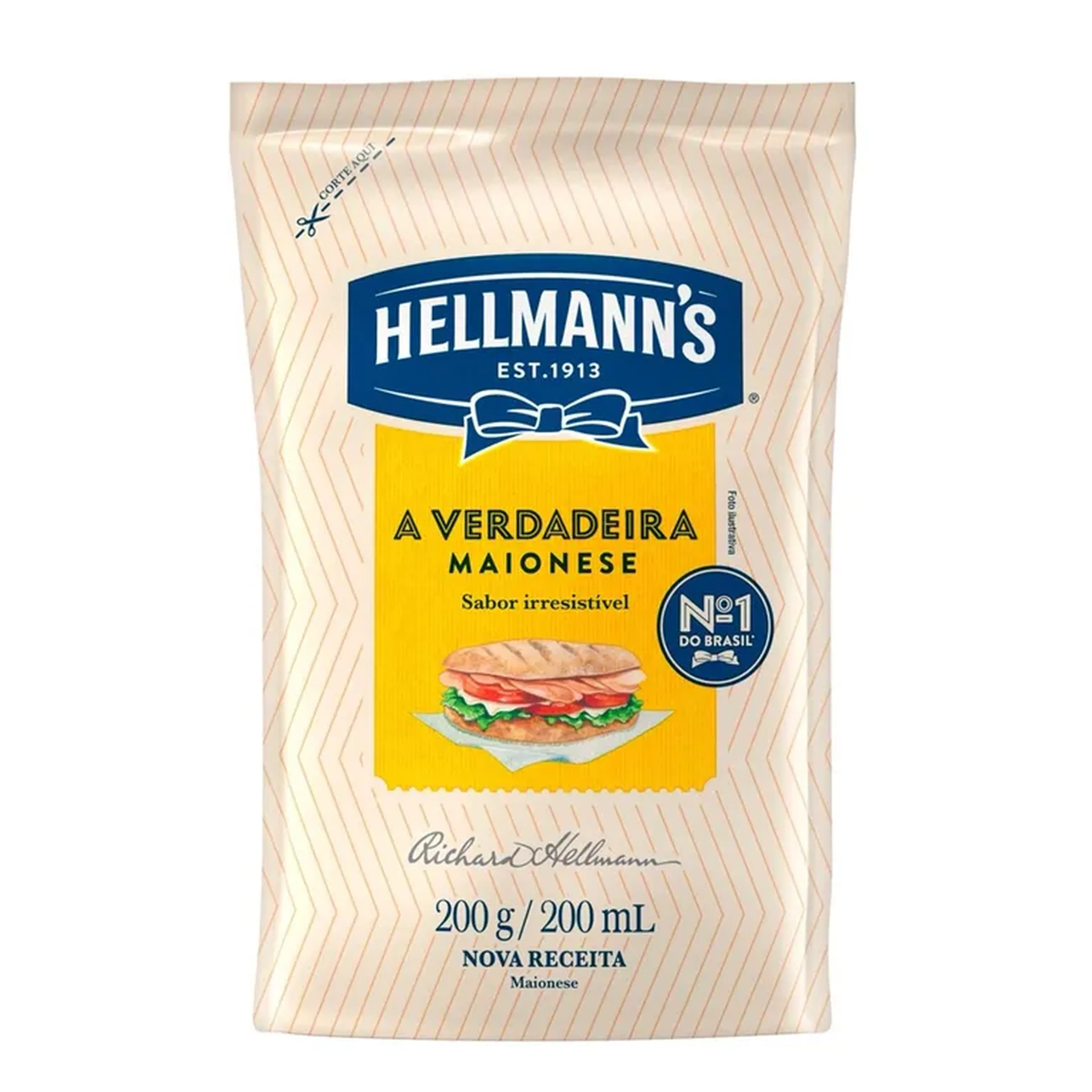 Maionese Hellmann’s 200g imagem