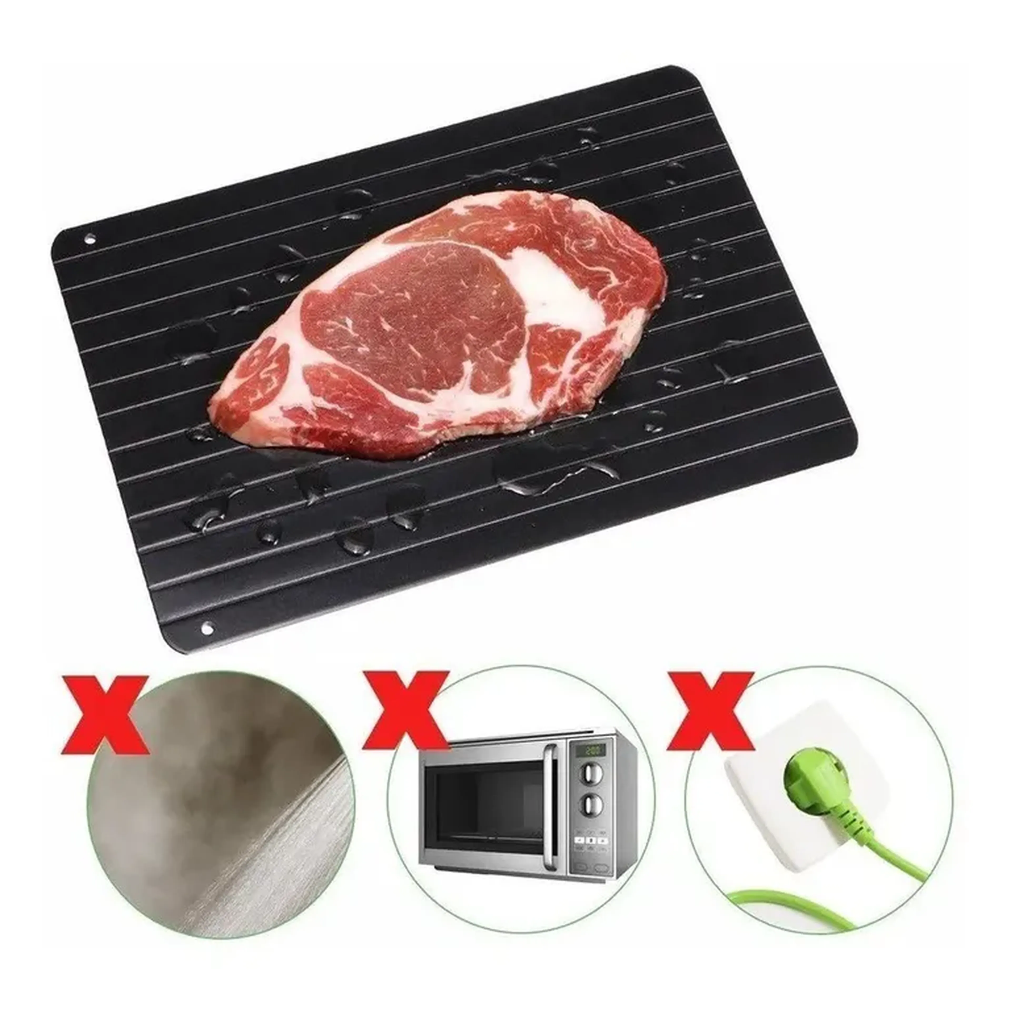 Tabua Mágica de Descongelar Rápido Carne e Alimentos imagem