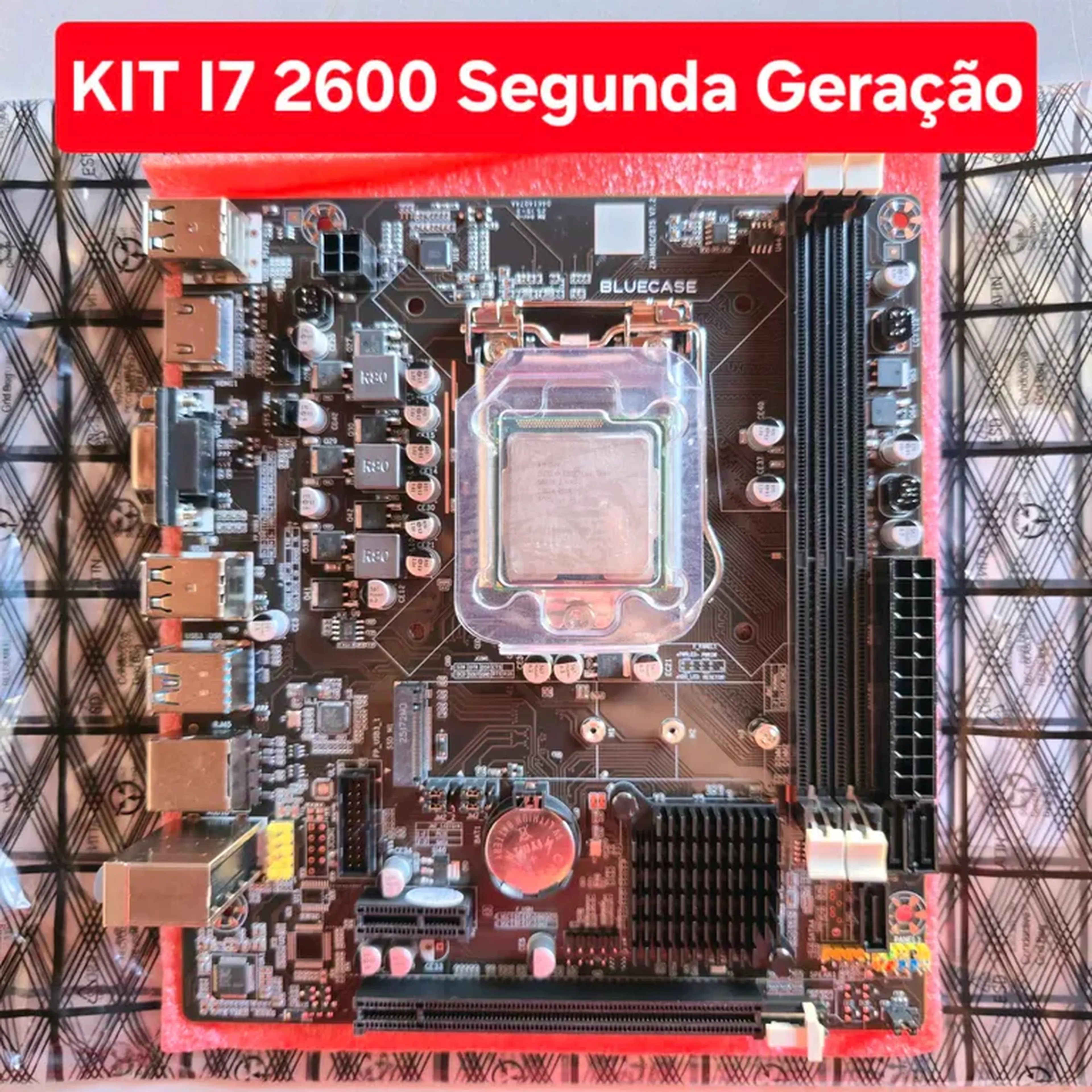 KIT I7 2600 Segunda Geração, Placa Mãe + Processador imagem