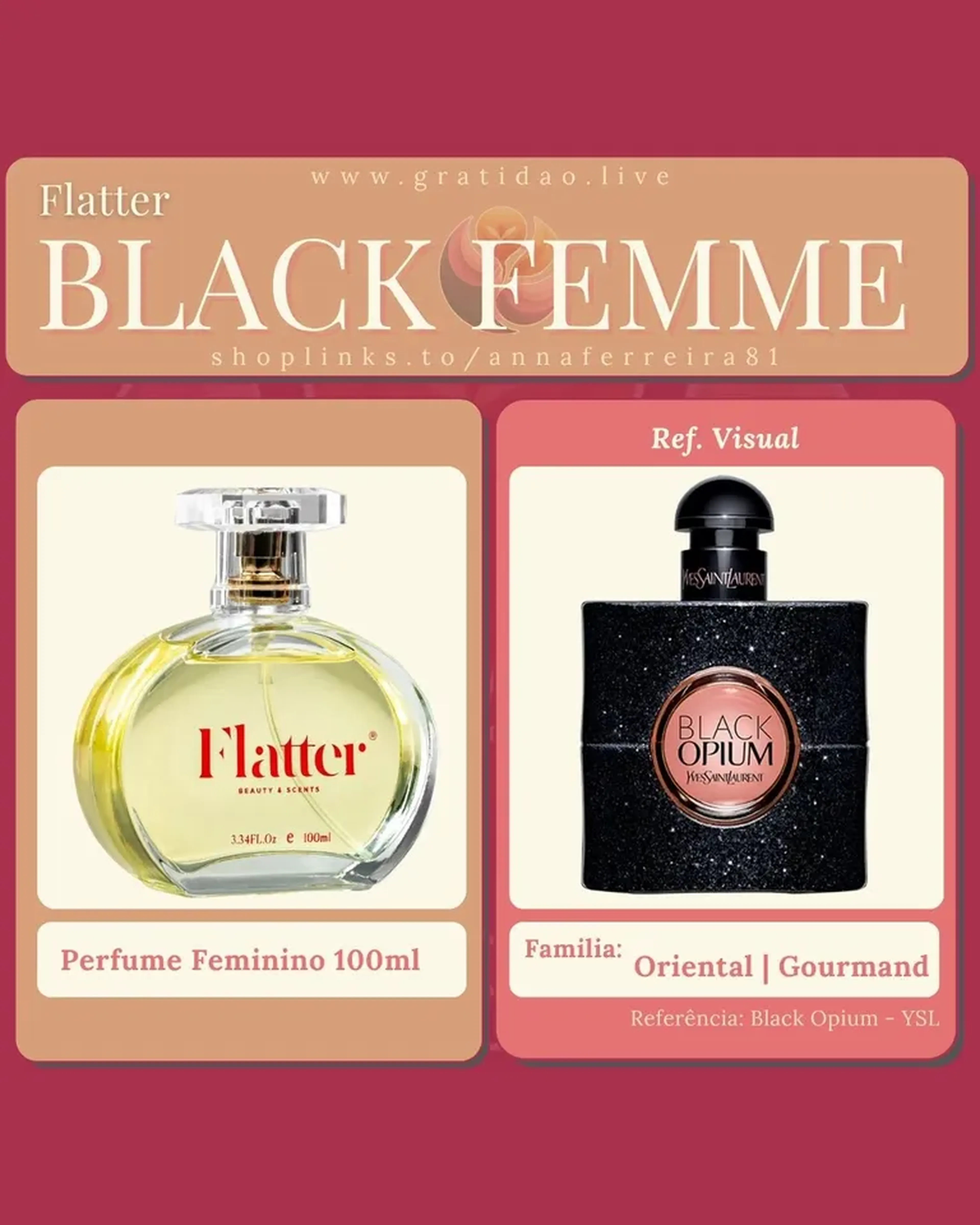 Black Femme - Perfume Feminino imagem