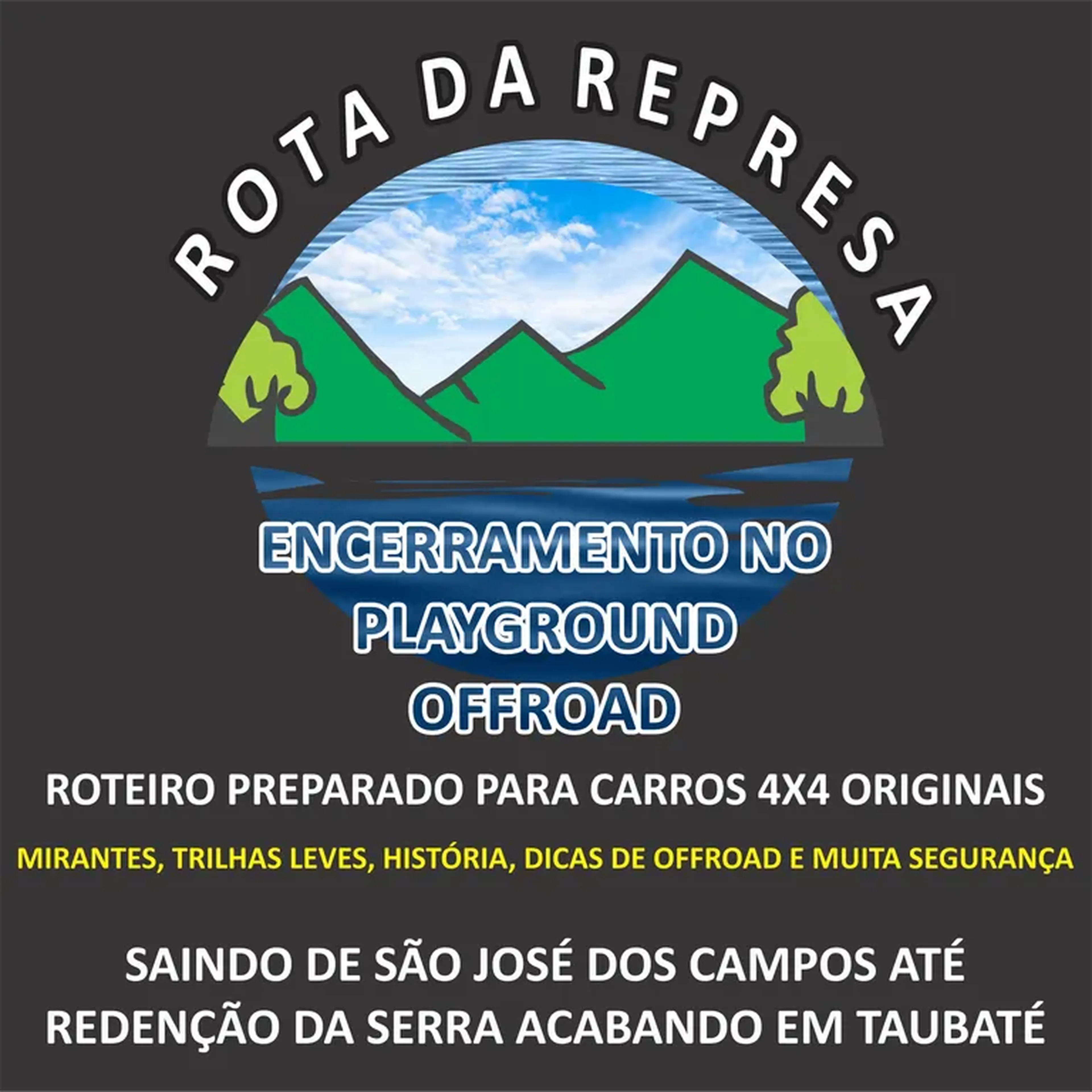 ROTA DA REPRESA Dia 28 de Novembro 2026 imagem