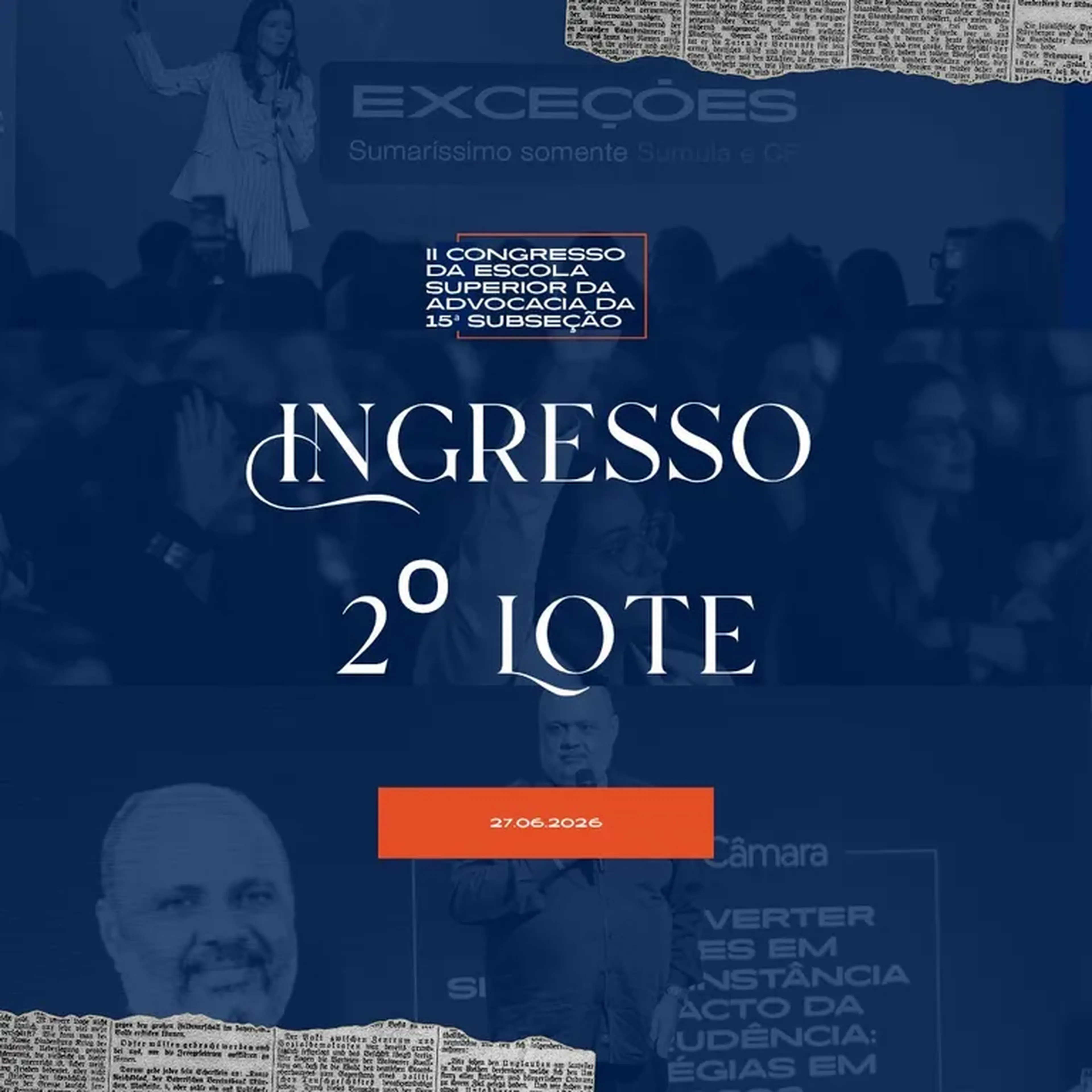 Congresso ESA 15ª Subseção - 2º Lote imagem