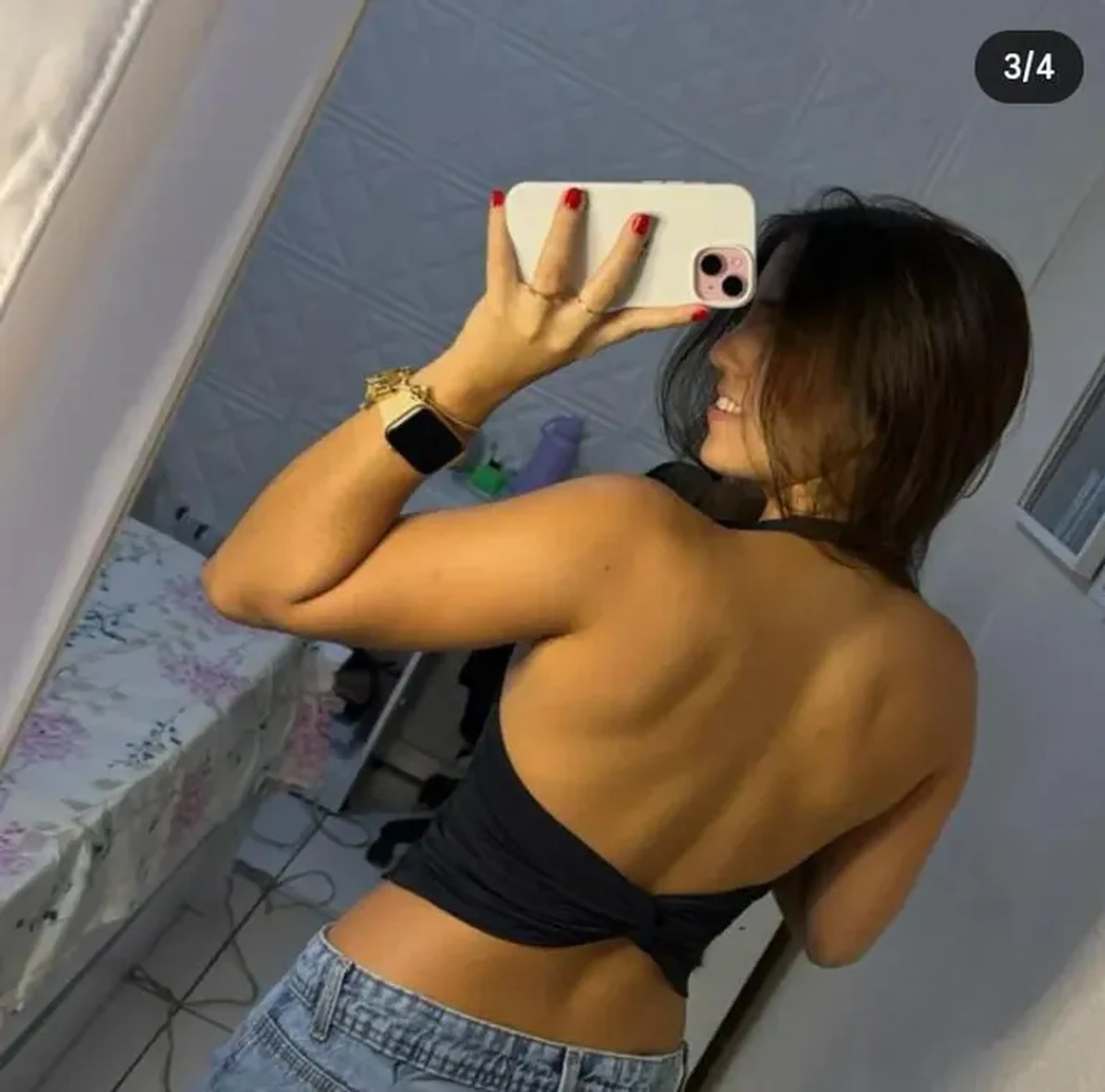 Blusa Dara poliamida fosca imagem