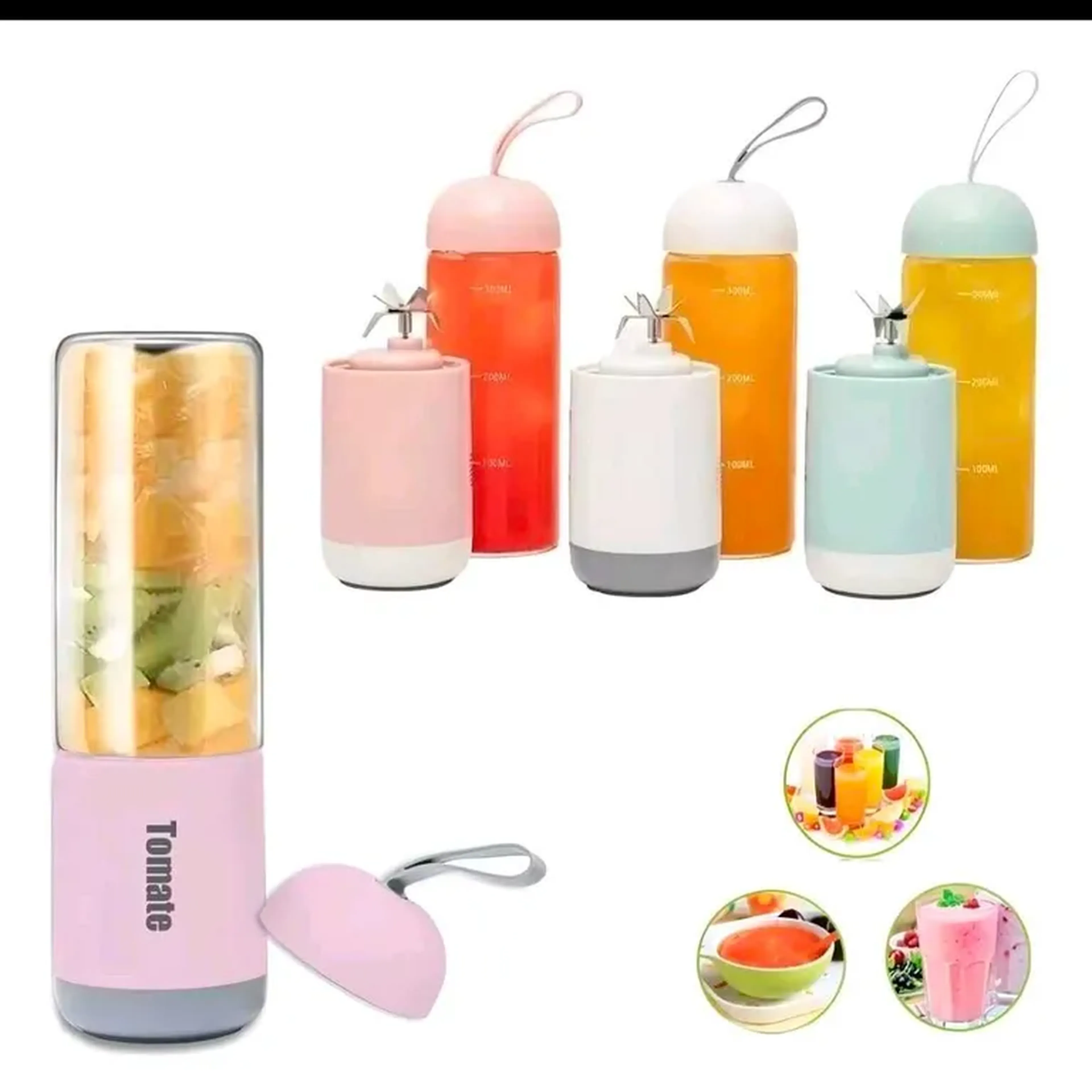 Mine Liquidificador Portátil de 300ml Recarregável imagem