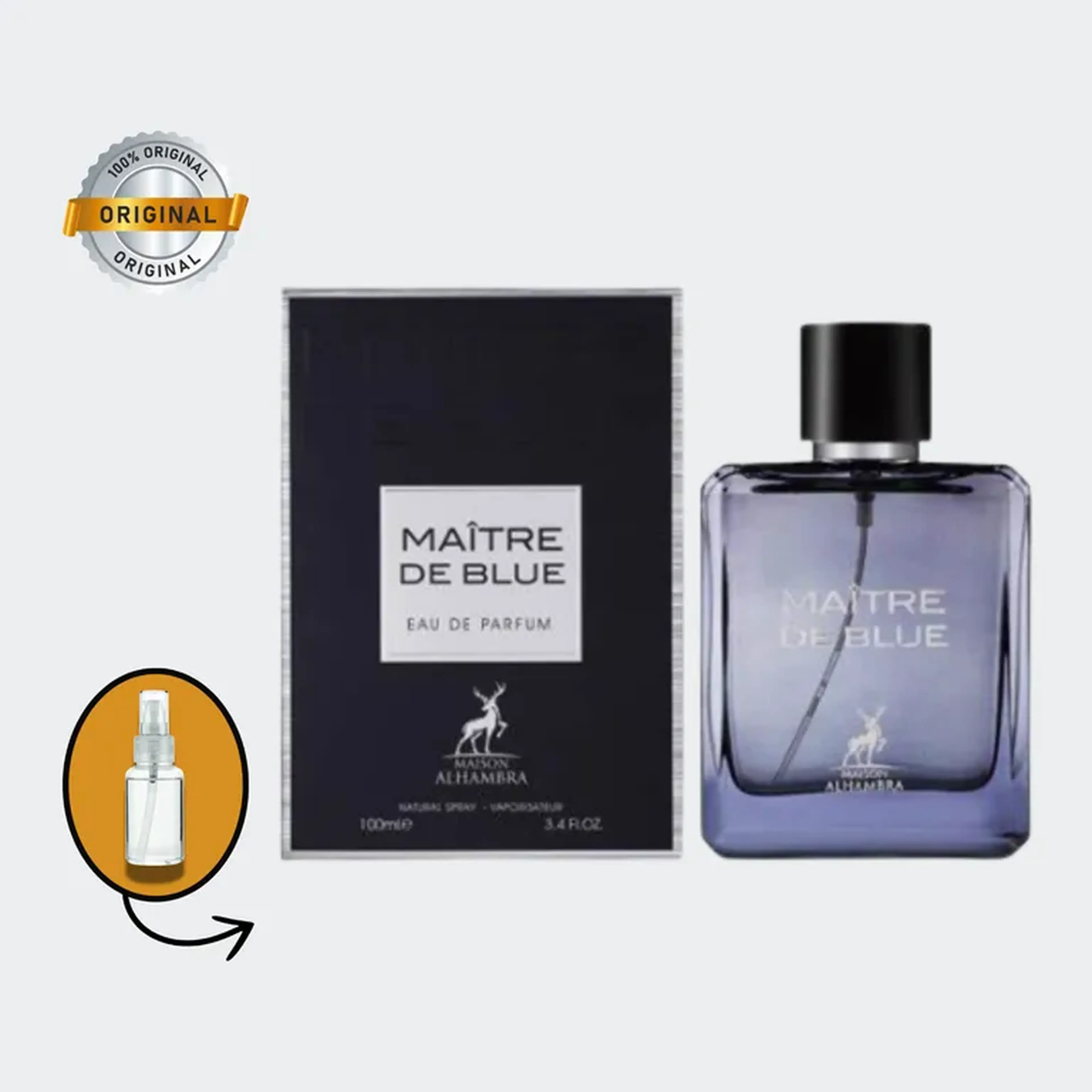 Decant Maître de Blue de Maison Alhambra 10 ML imagem