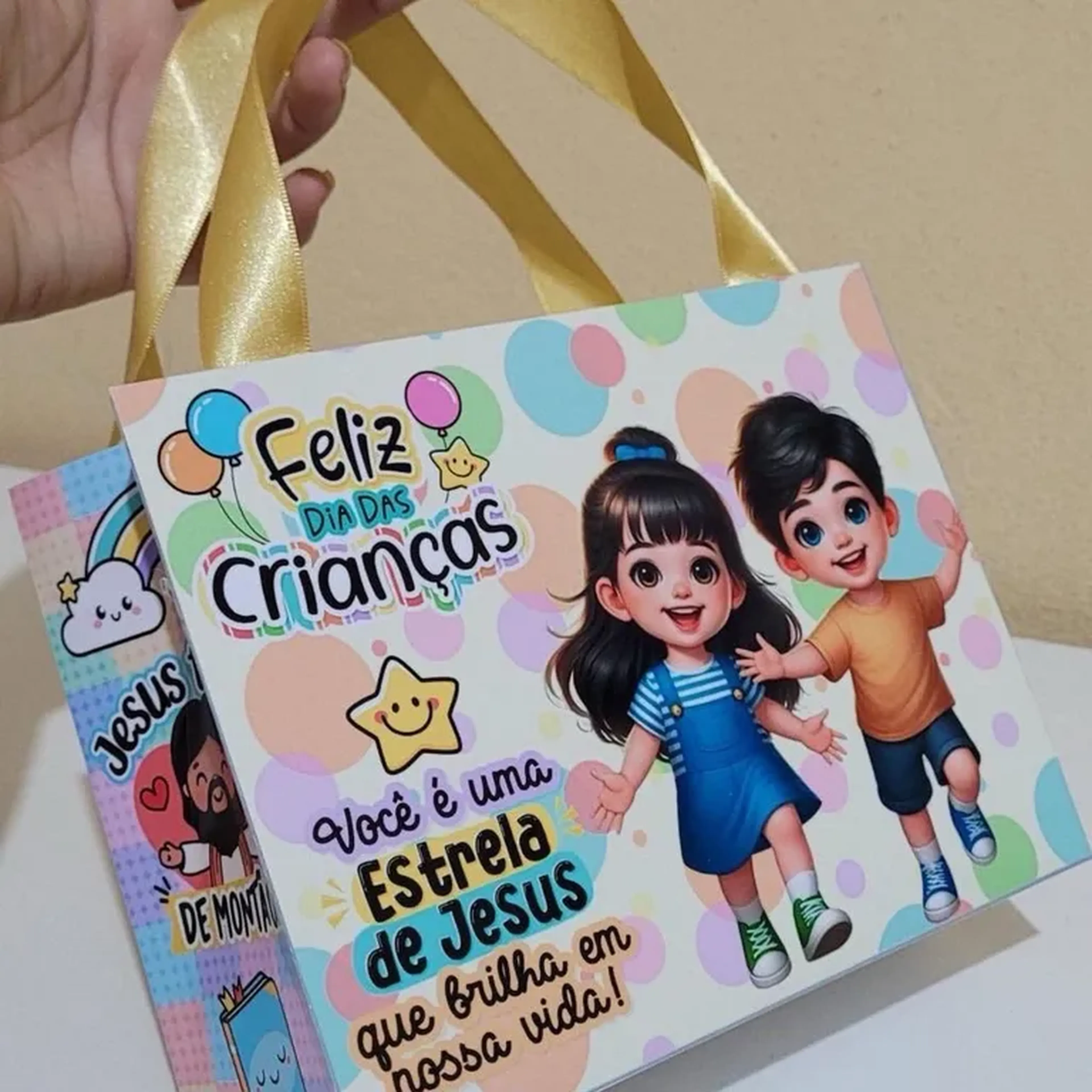 Sacola dia das crianças imagem