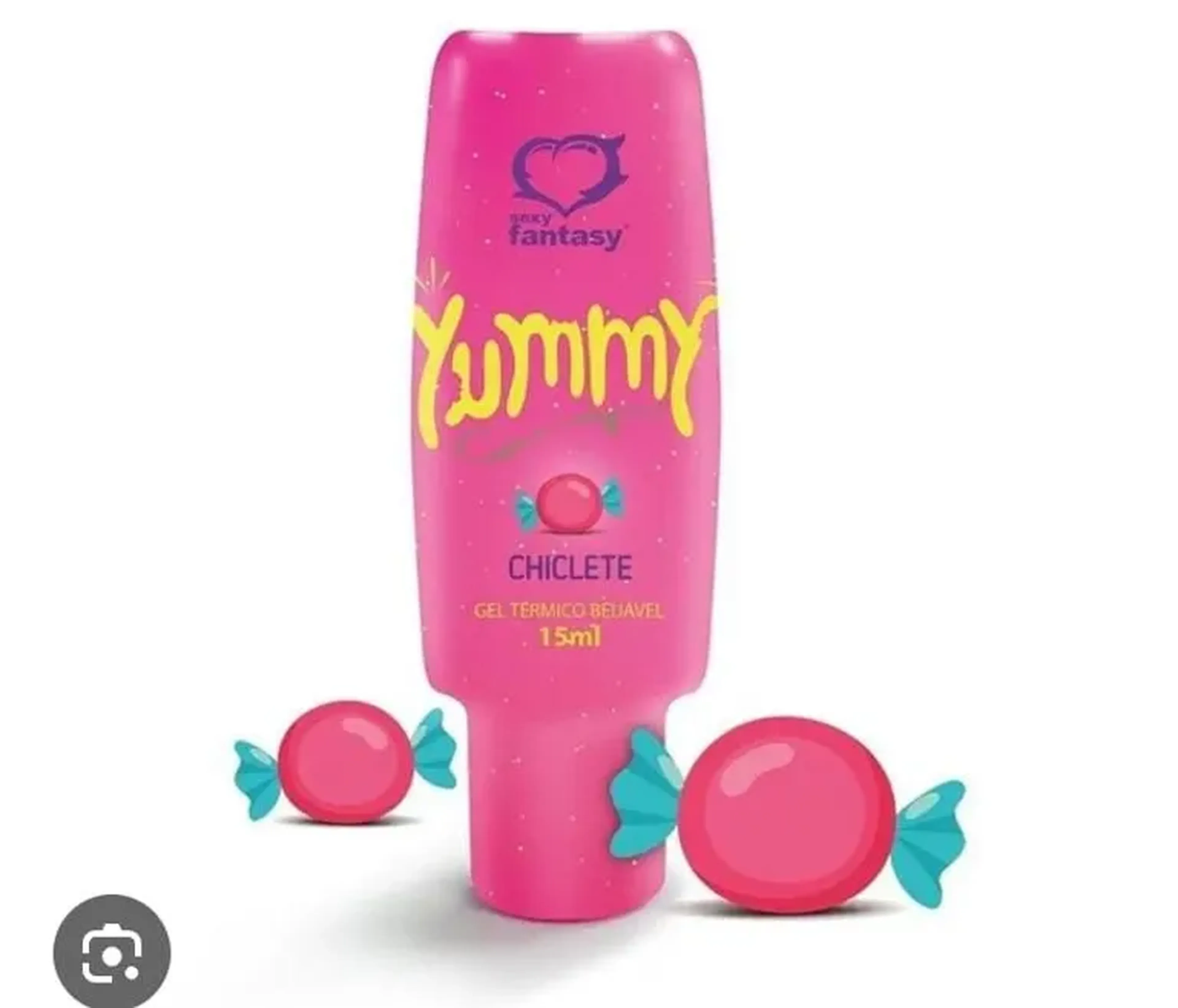 YUMI GEL TERMICO BEIJAVEL 15ML CHICLETE - SEXY FANTASY imagem