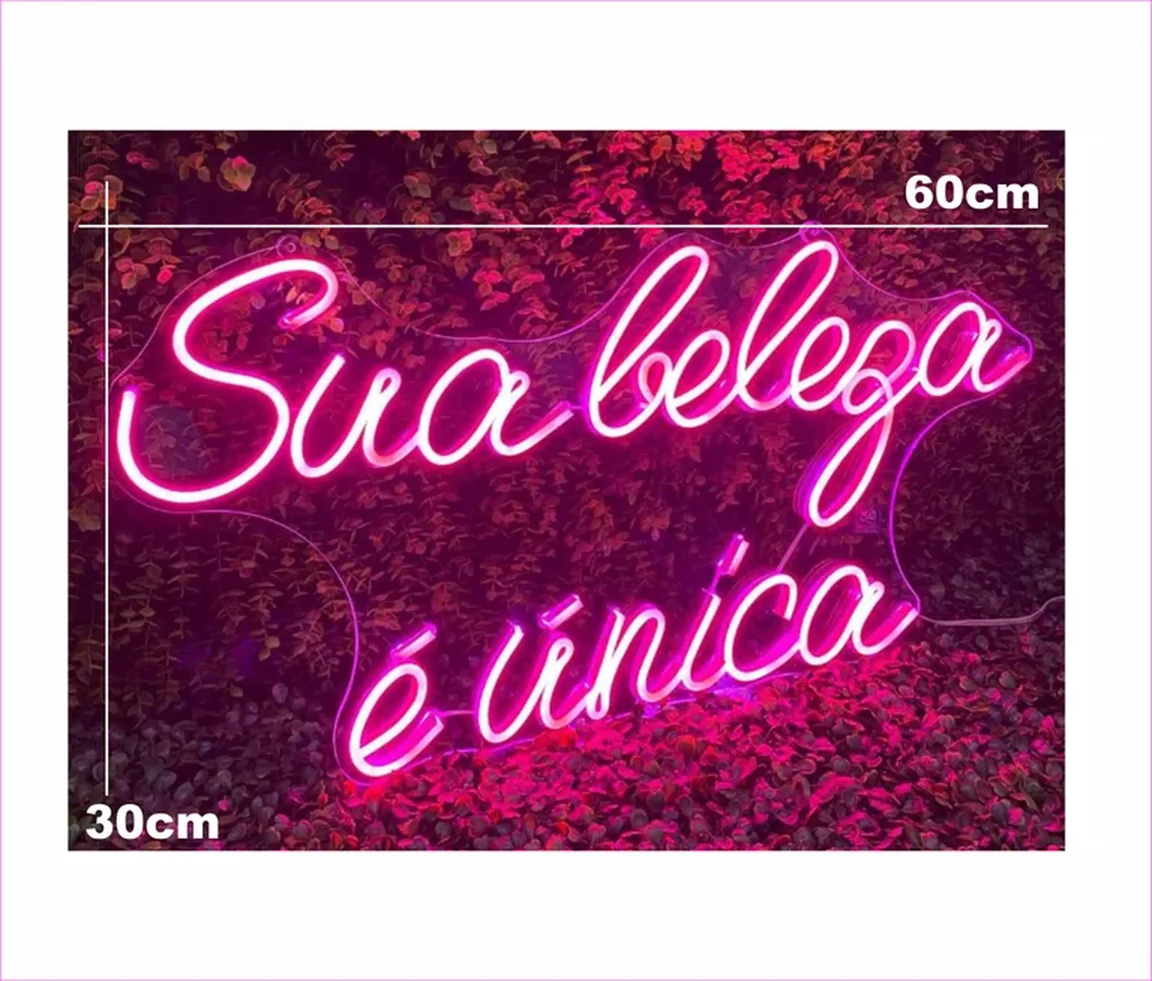 NEON - SUA BELEZA É UNICA imagem