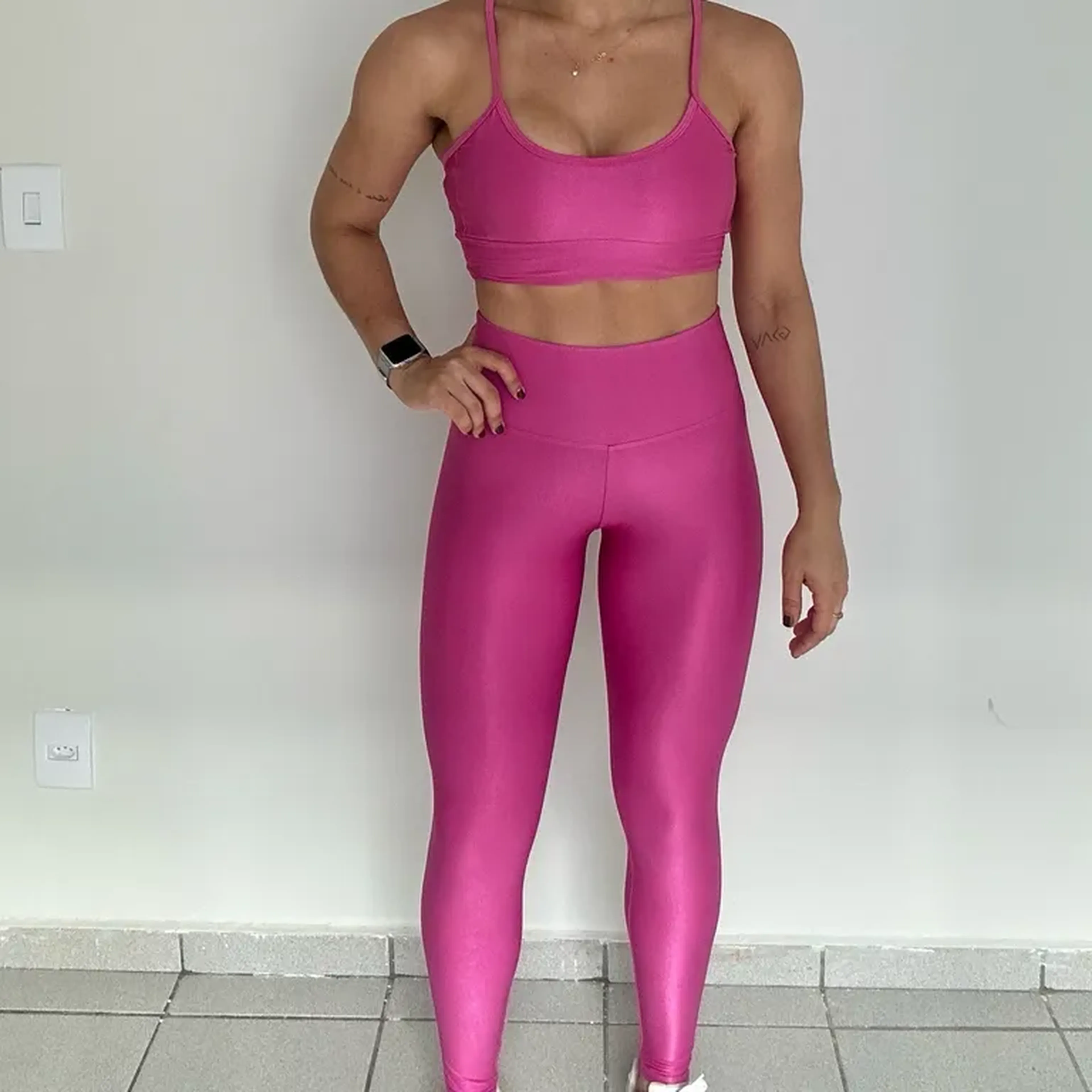 Conjunto Legging (Top Bia) imagem