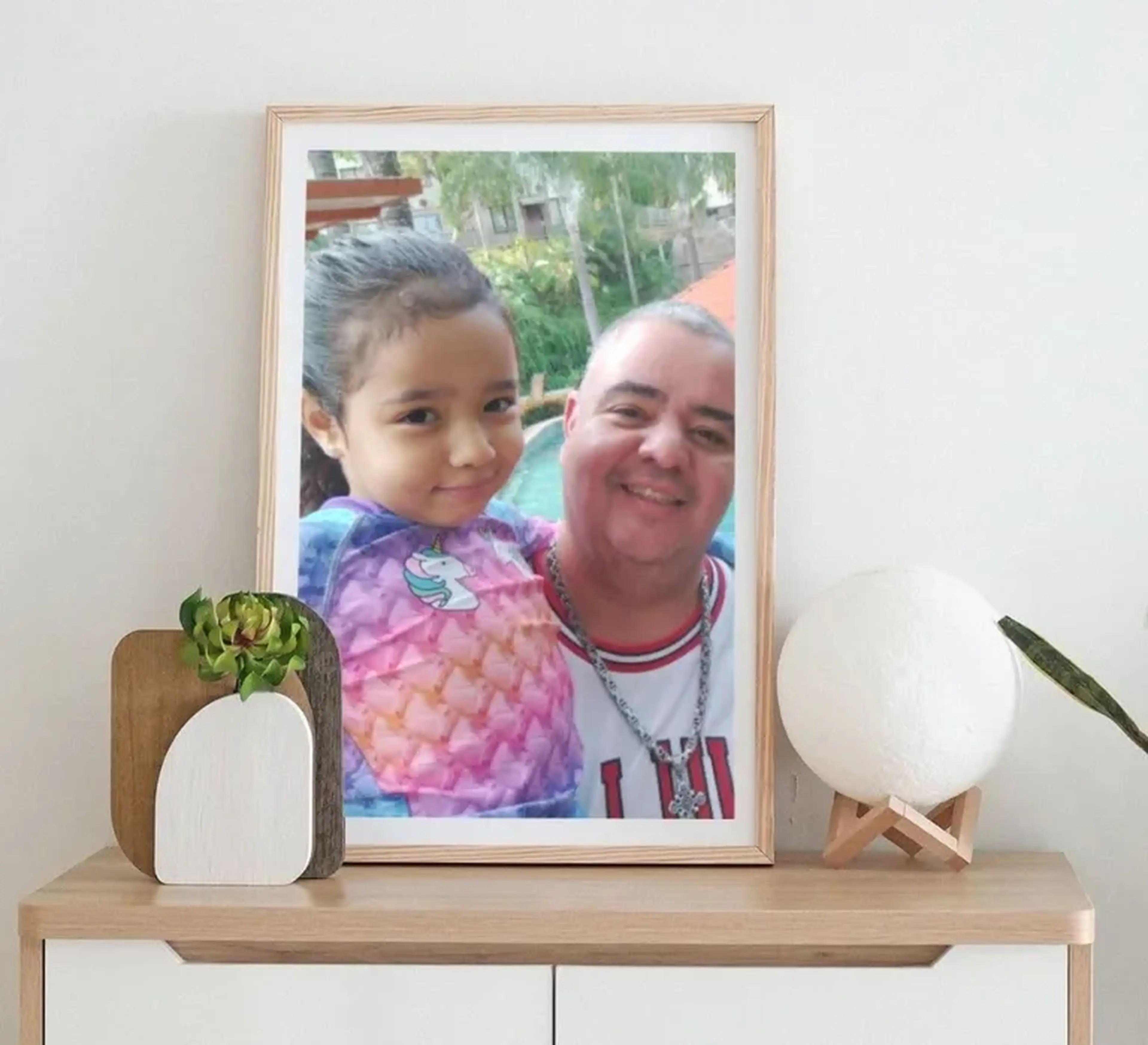 Moldura + foto A4 imagem