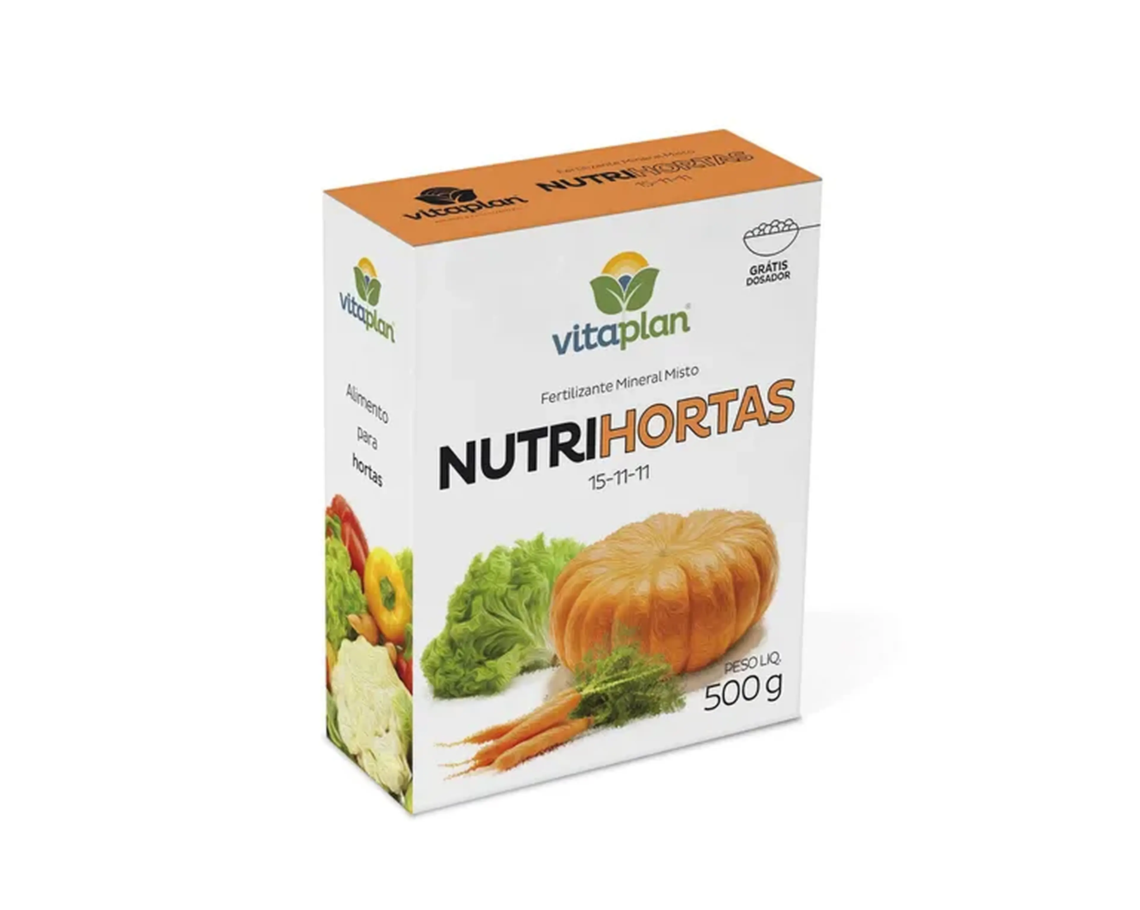 Fertilizante Nutrihortas 500g imagem