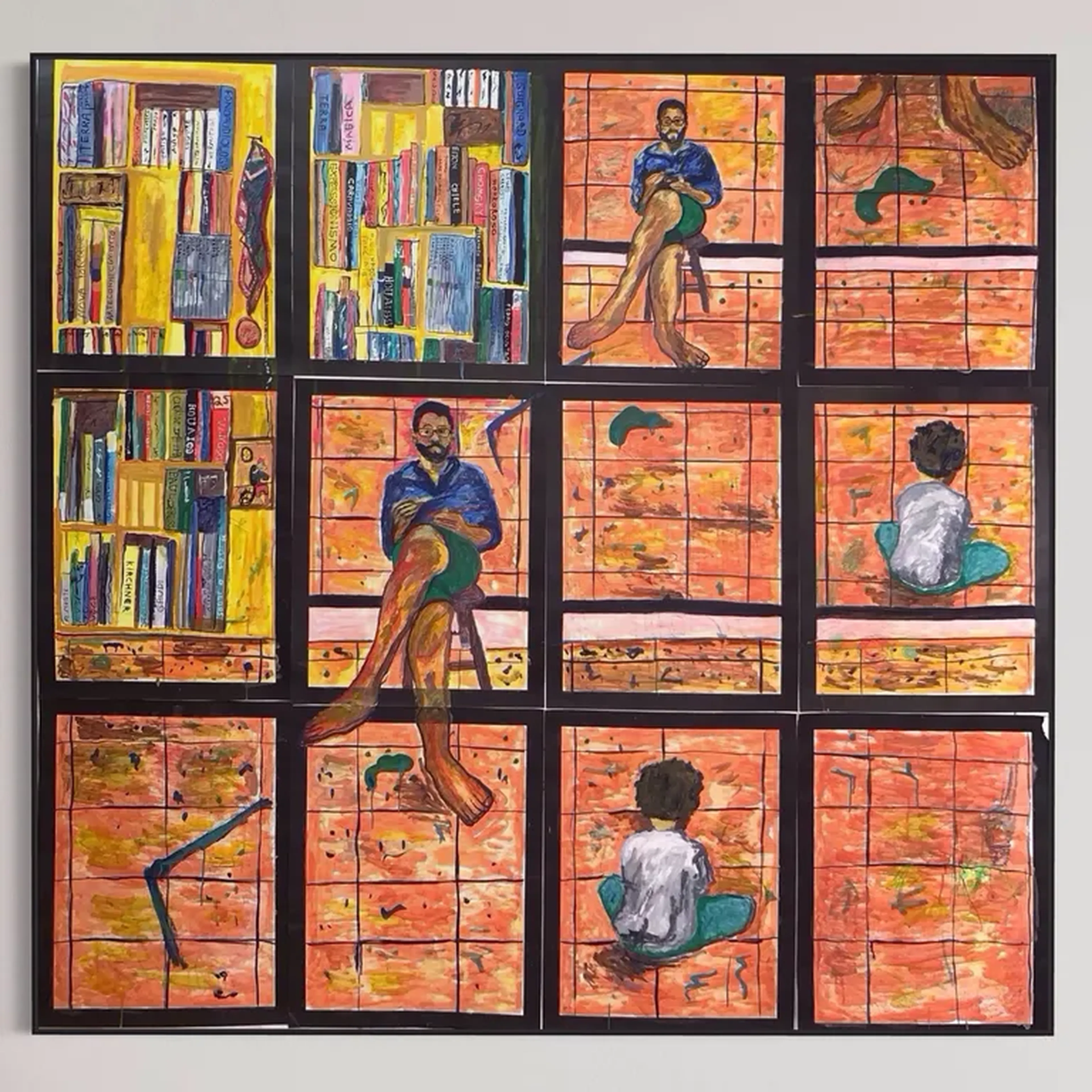 Pintura acrílica sobre papel - O Ateliê imagem