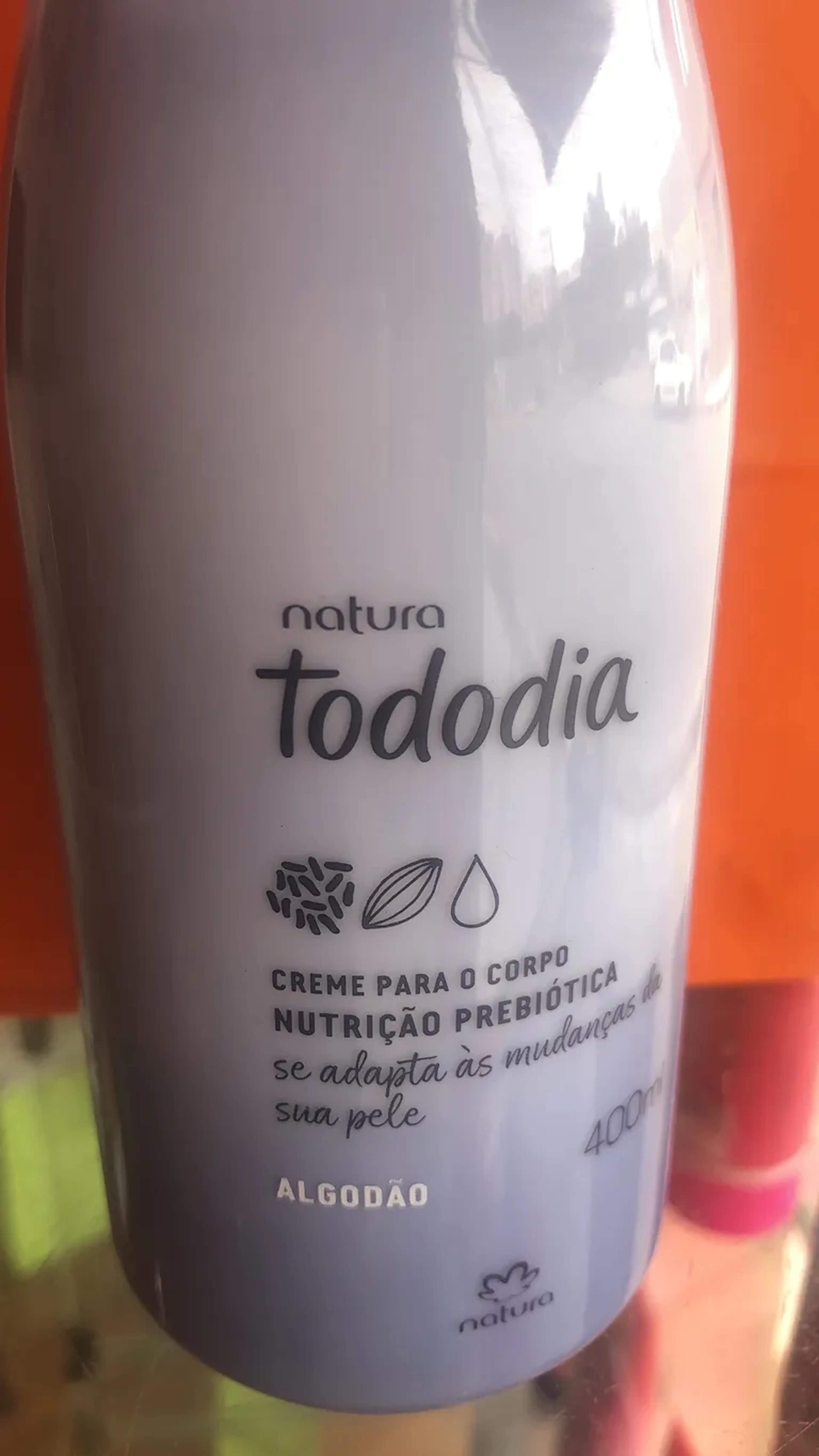 Hidratante algodão natura imagem