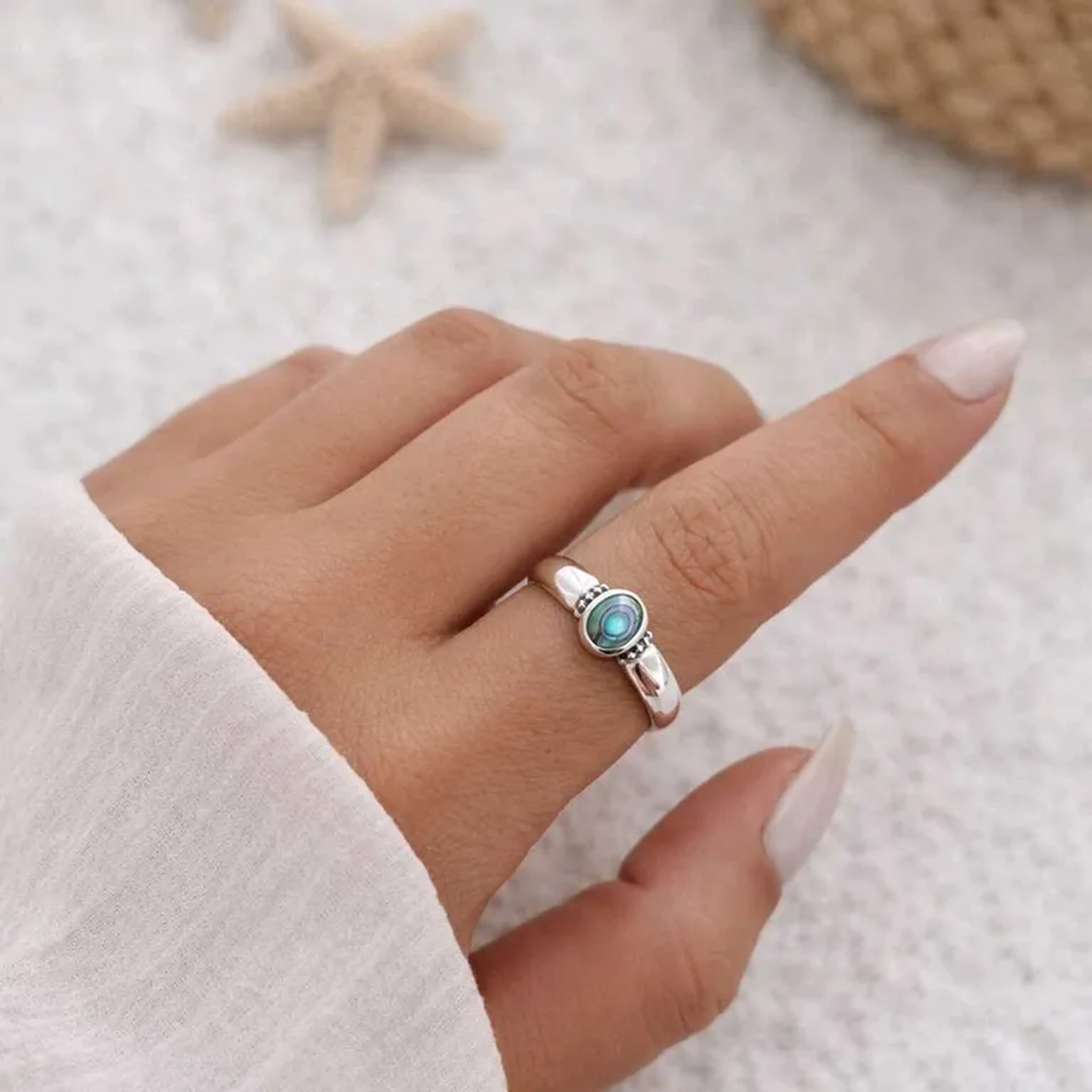 ANEL INDONÉSIA OVAL LISO imagem