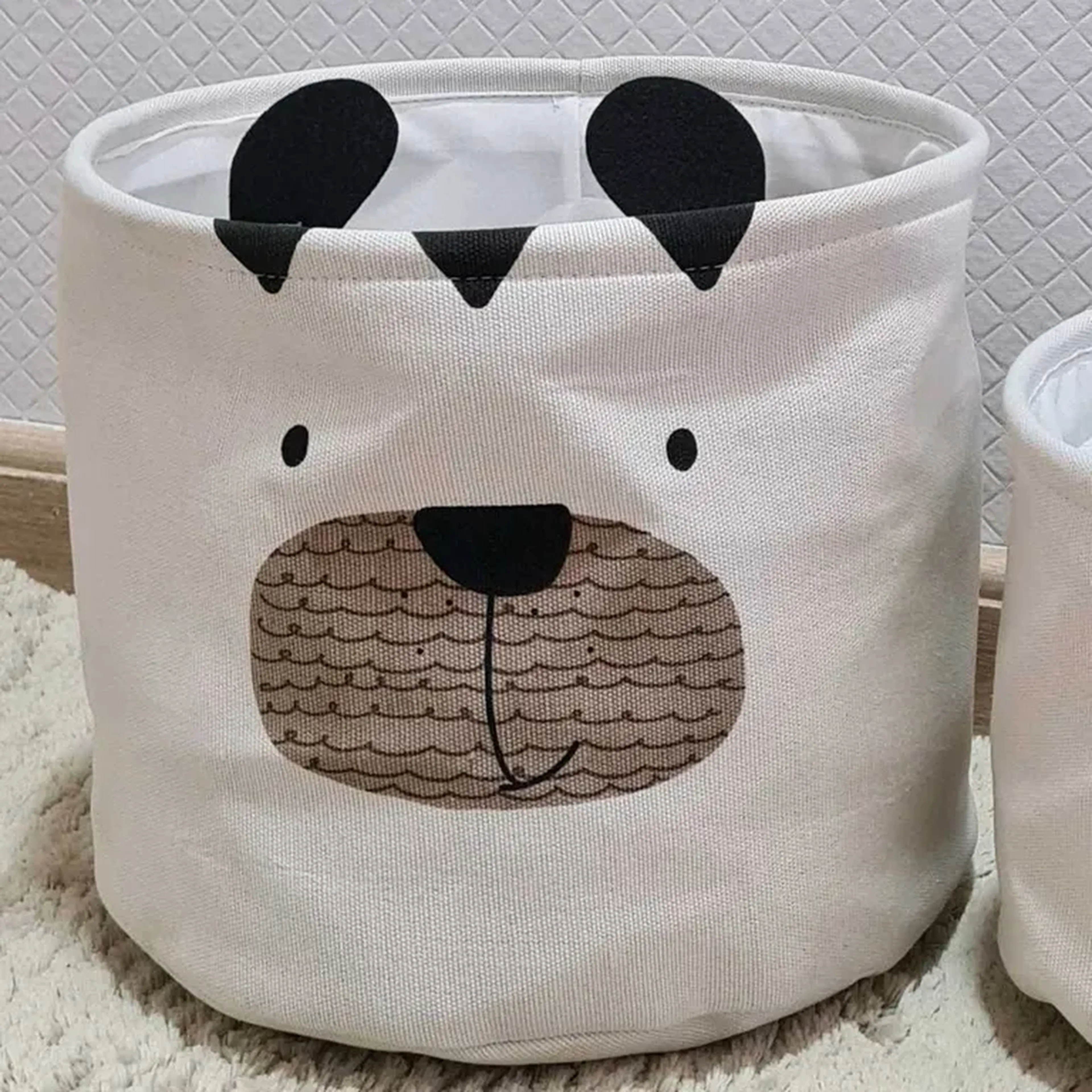 cesto organizador urso imagem